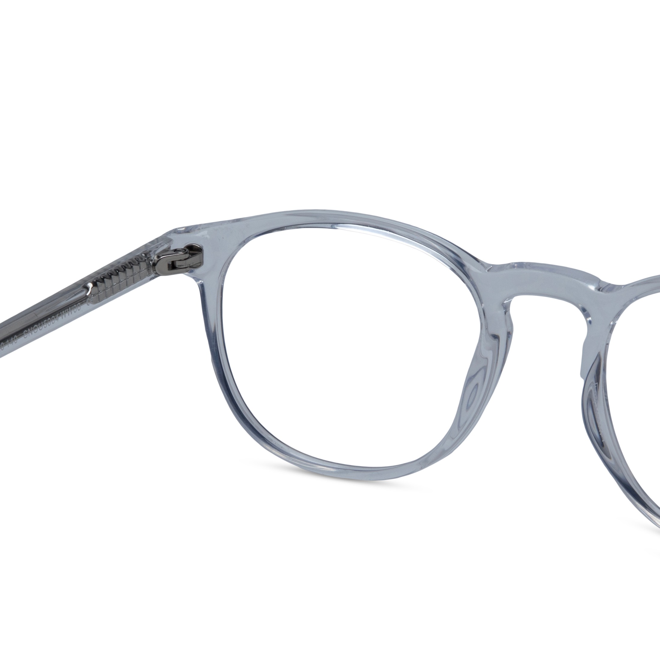 Transparent Round Frame for Men