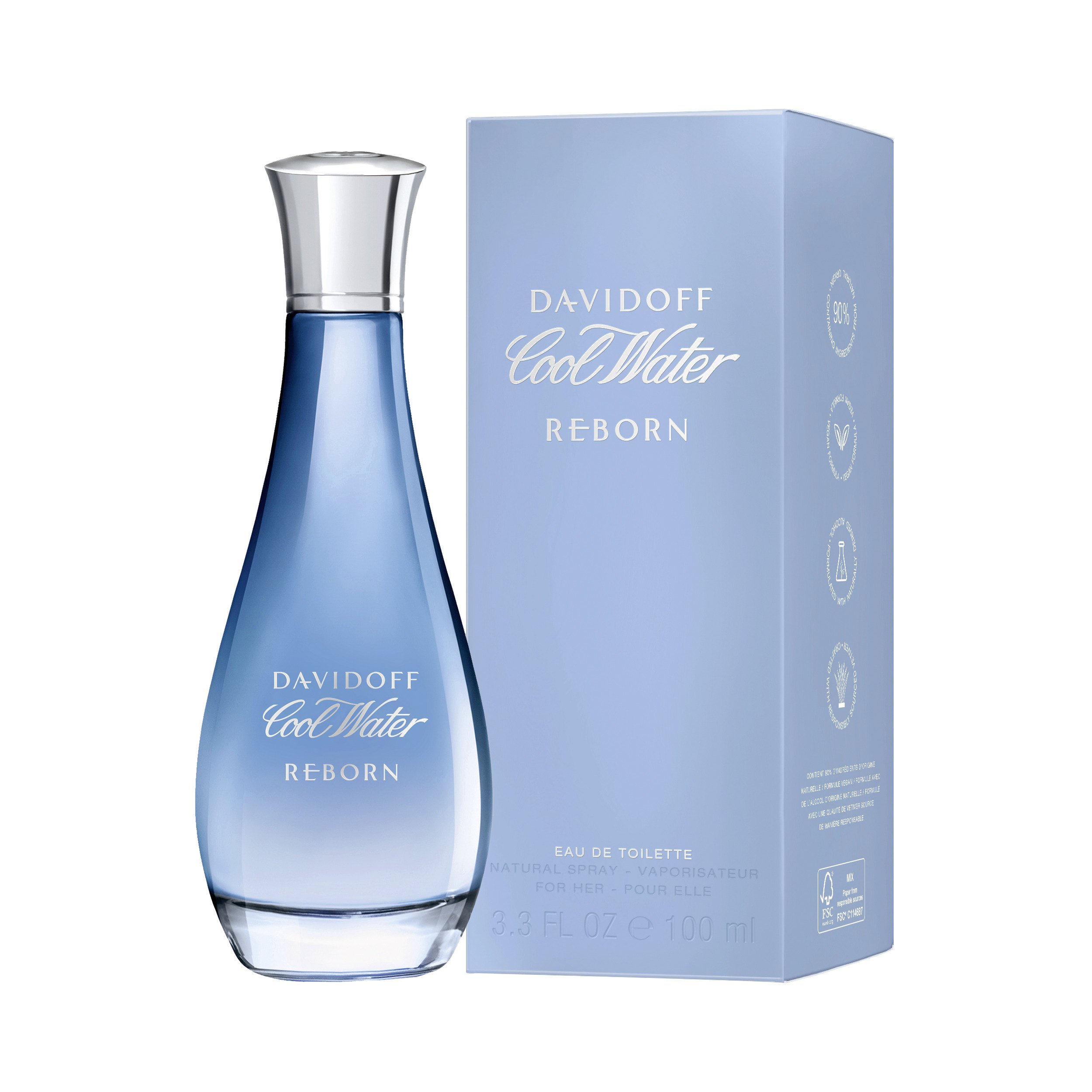 Cool Water Reborn Eau de Toilette for Women • 100ml