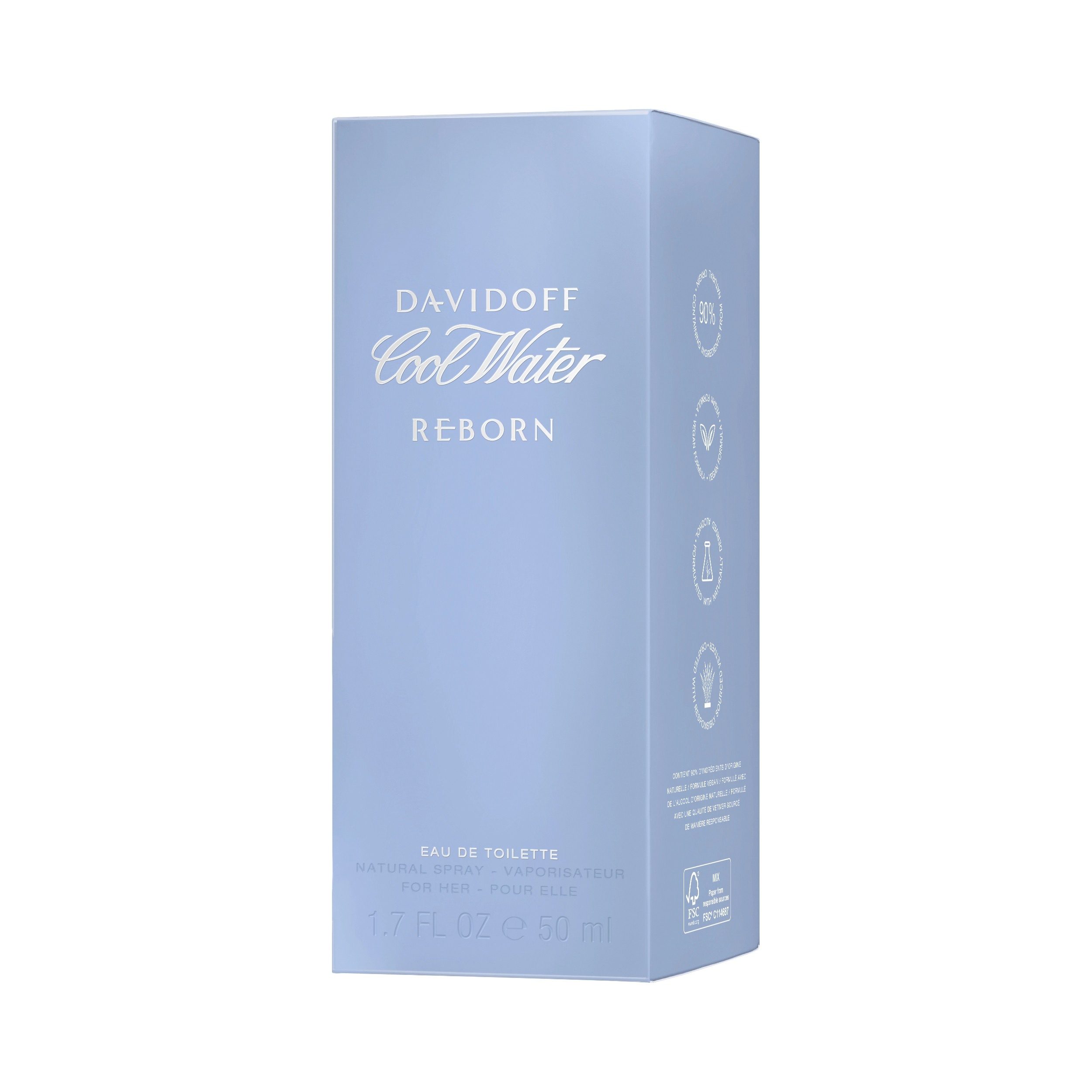 Cool Water Reborn Eau de Toilette for Women • 50ml