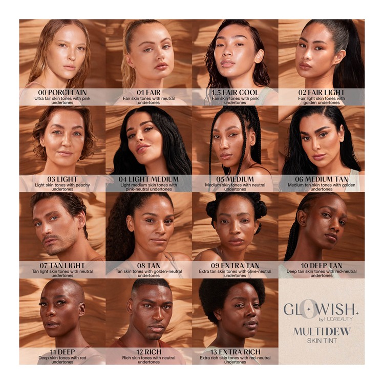 GloWish Multi Dew Skin Tint • 04 Light Medium