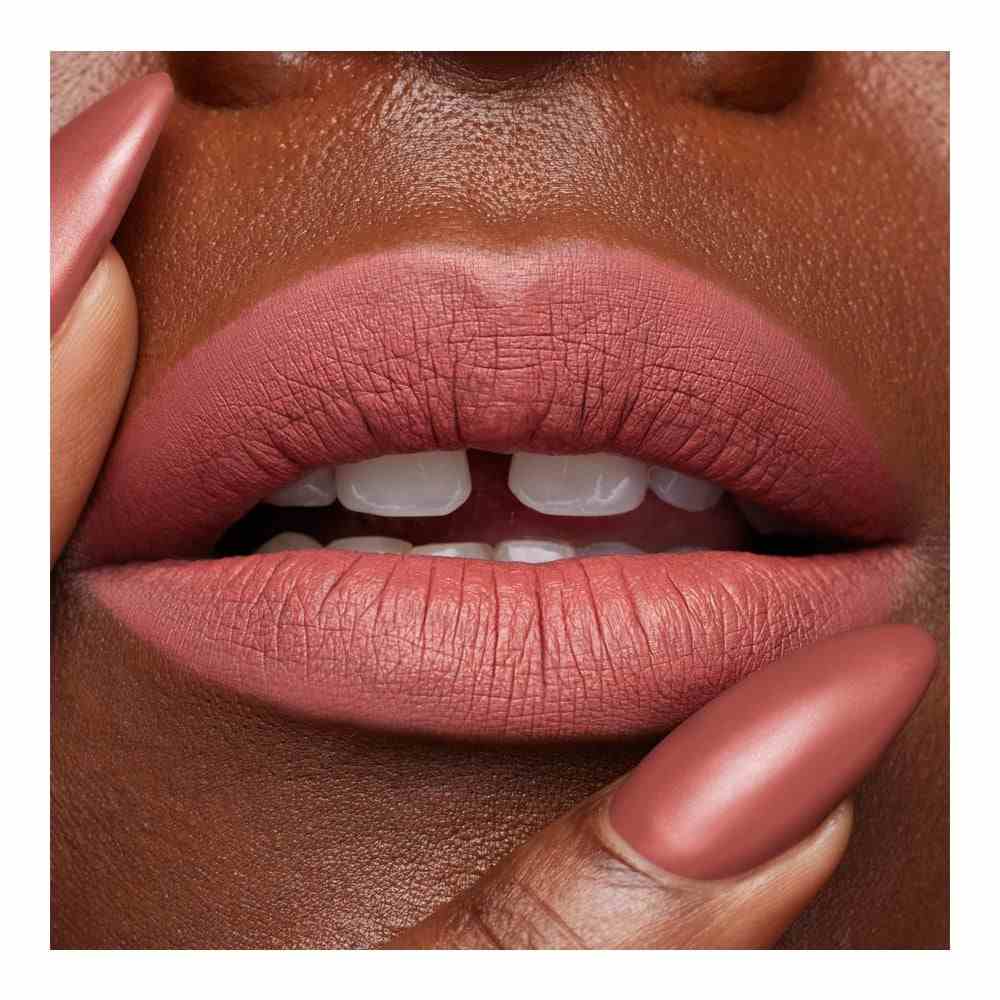 Liquid Matte Ultra-Comfort Transfer-Proof Lipstick • Bombshell