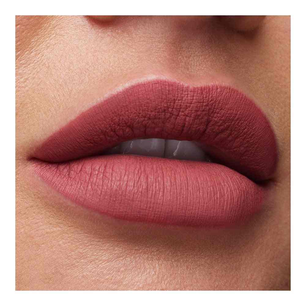 Liquid Matte Ultra-Comfort Transfer-Proof Lipstick • Bombshell