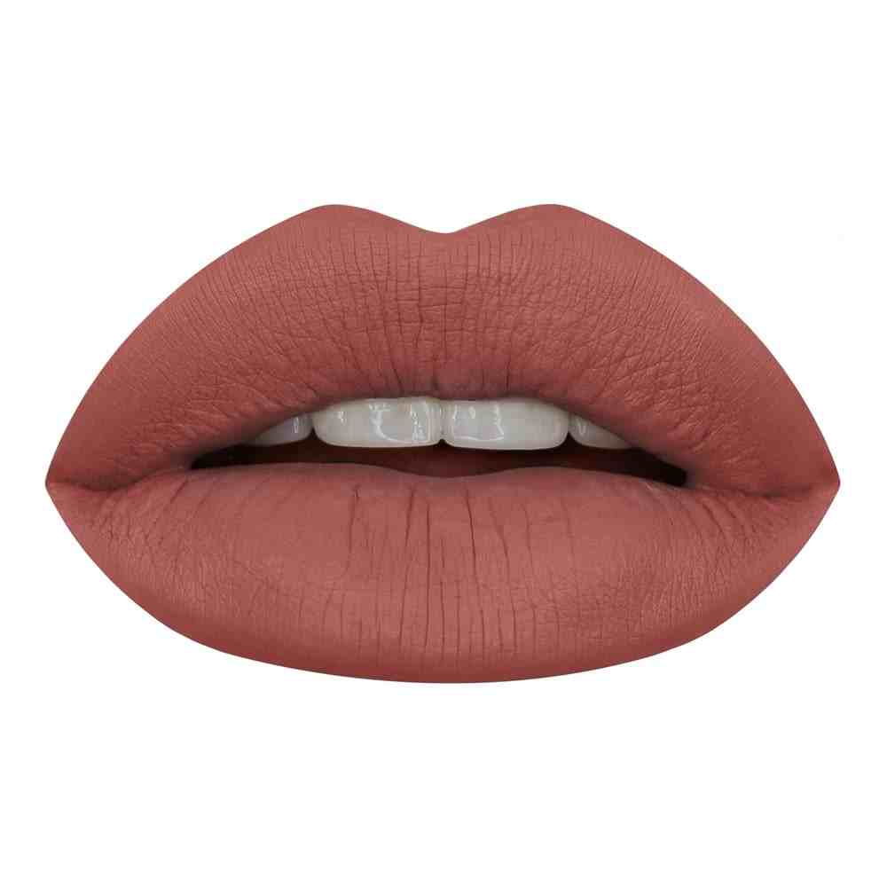 Liquid Matte Ultra-Comfort Transfer-Proof Lipstick • Bombshell