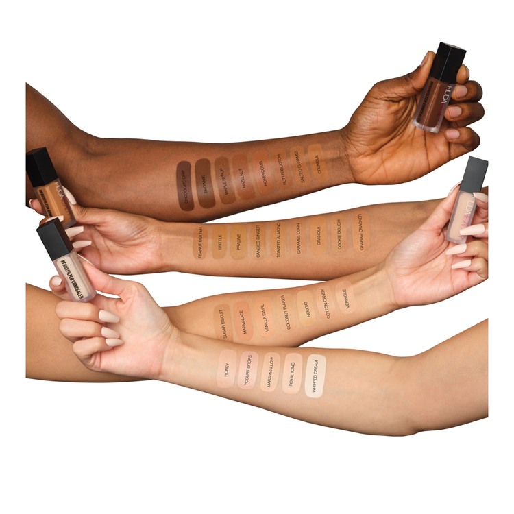 Fauxfilter Luminous Matte Liquid Concealer • Toasted Almond 5.3 Golden