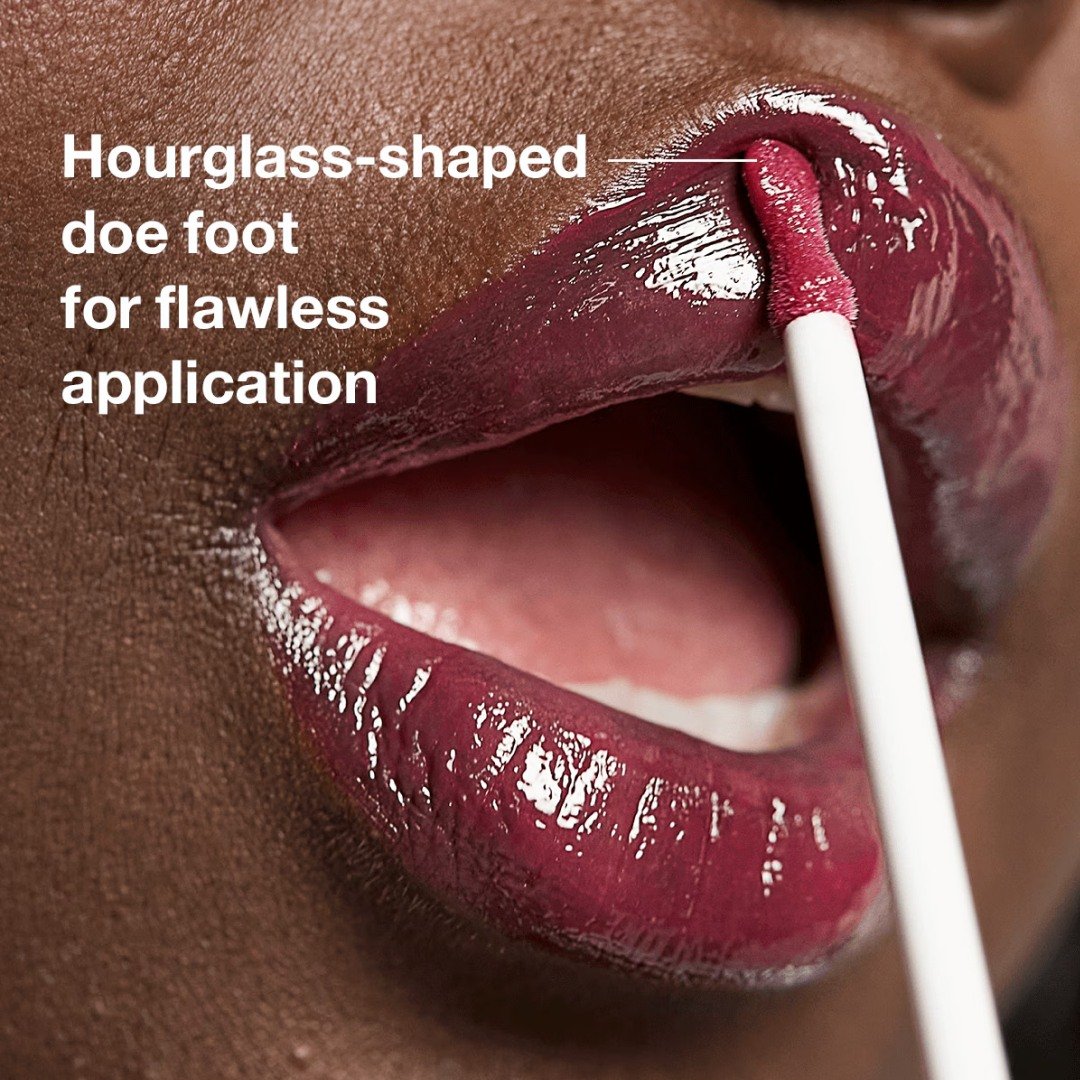 Pop Plush™ Creamy Lip Gloss • Black Honey Pop