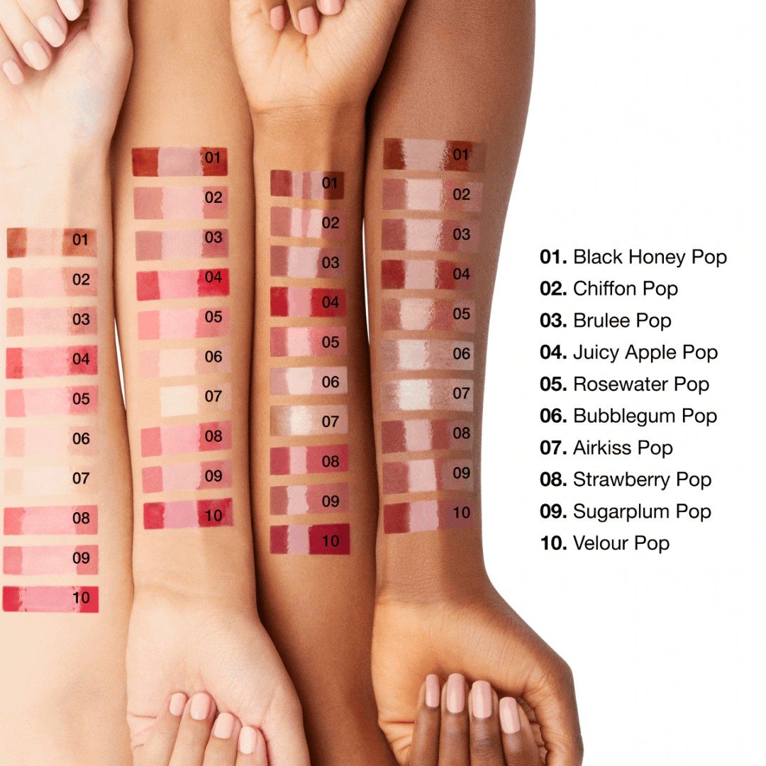 Pop Plush™ Creamy Lip Gloss • Black Honey Pop