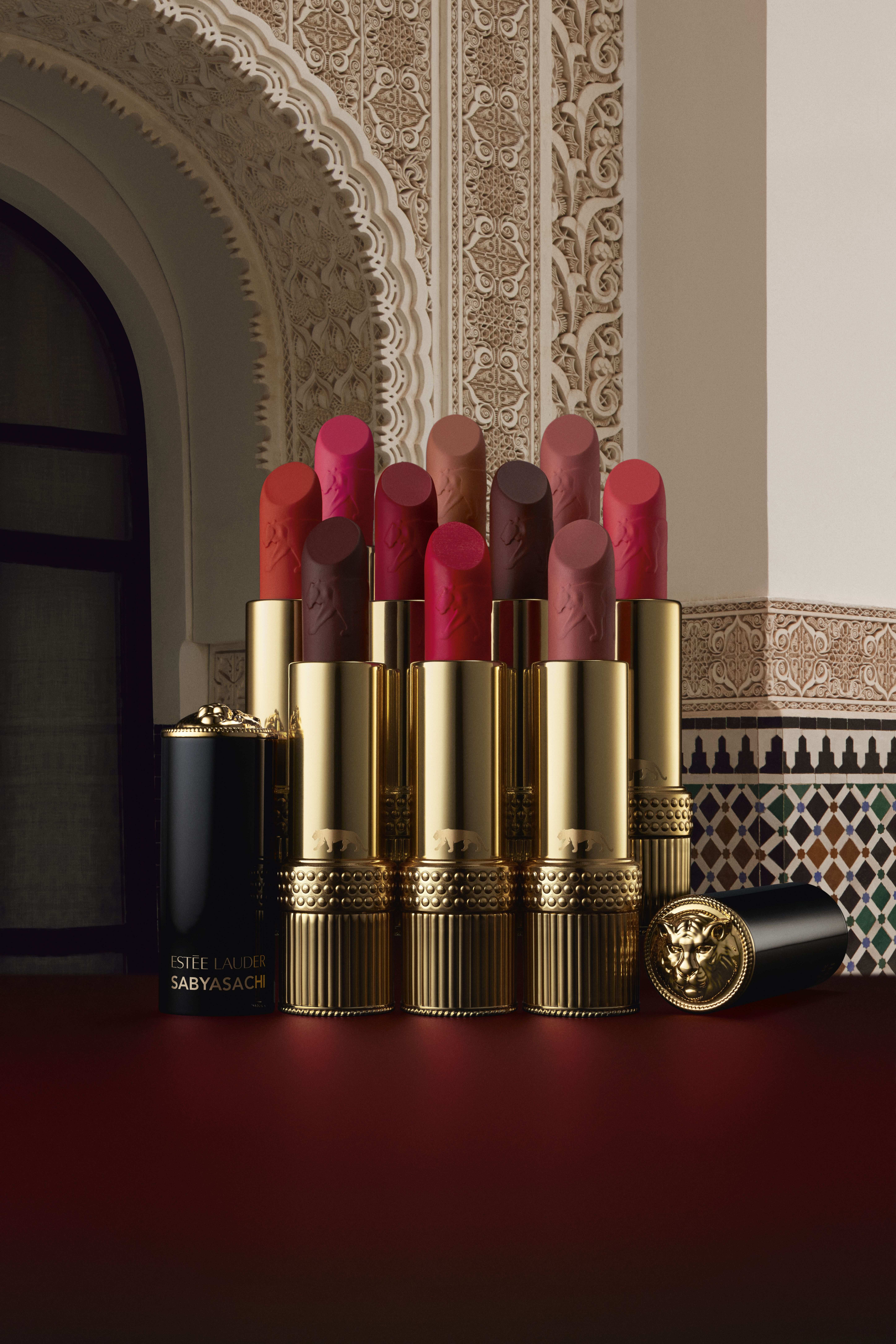 ESTEE LAUDER x SABYASACHI Limited Edition Lipstick Collection • Bombay Berry