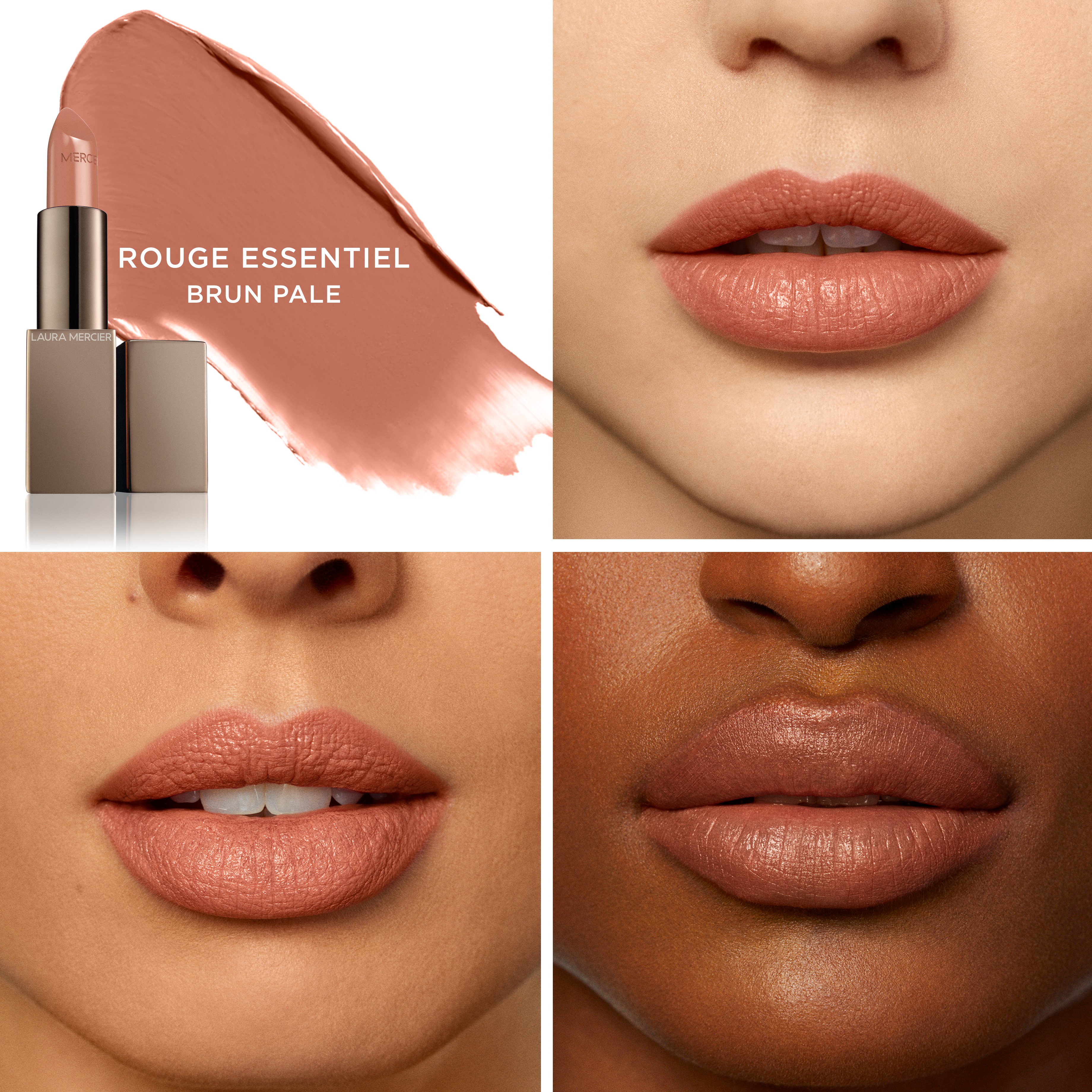 Rouge Essentiel Silky Creme Lipstick • Brun Pale