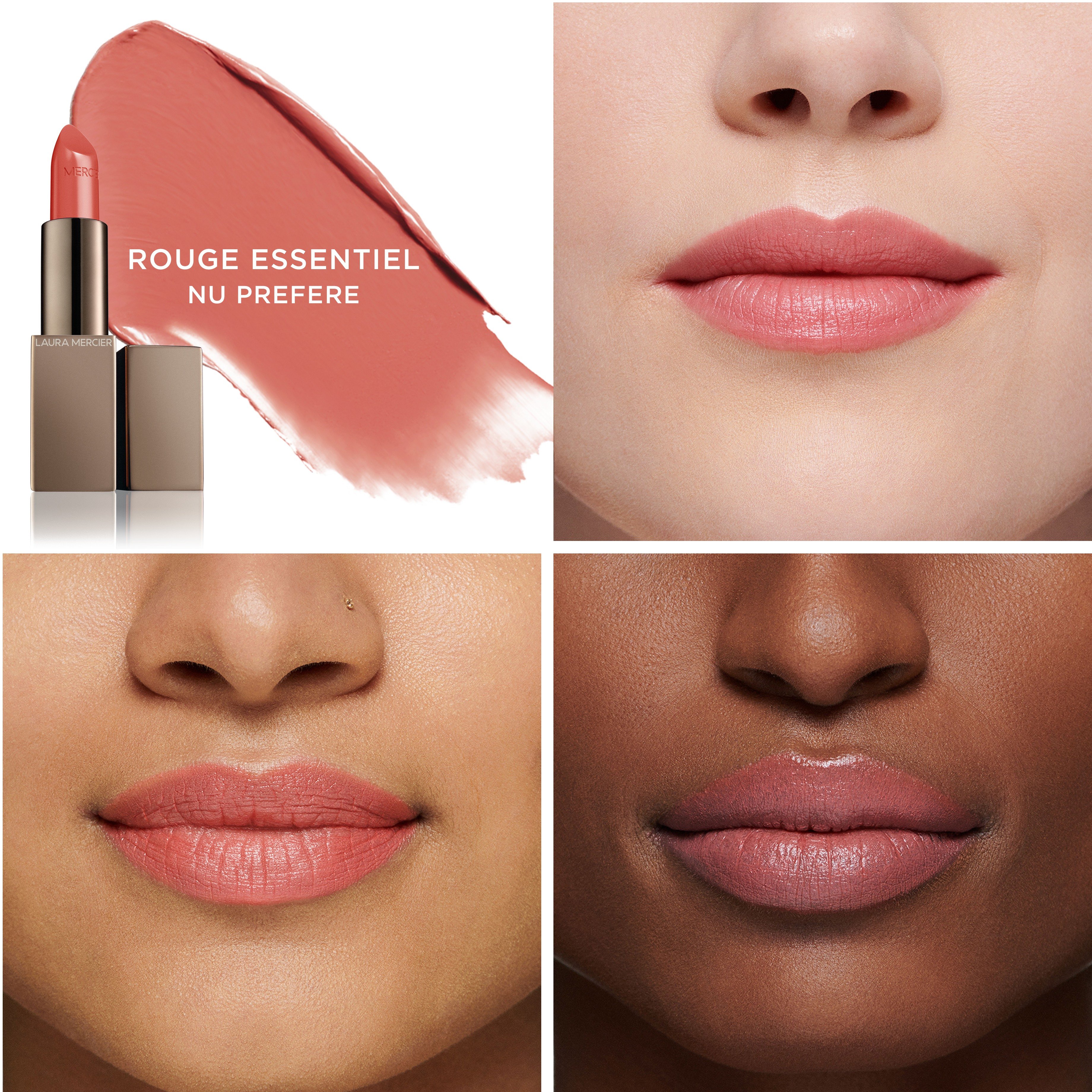 Rouge Essentiel Silky Creme Lipstick • Nu Prefere