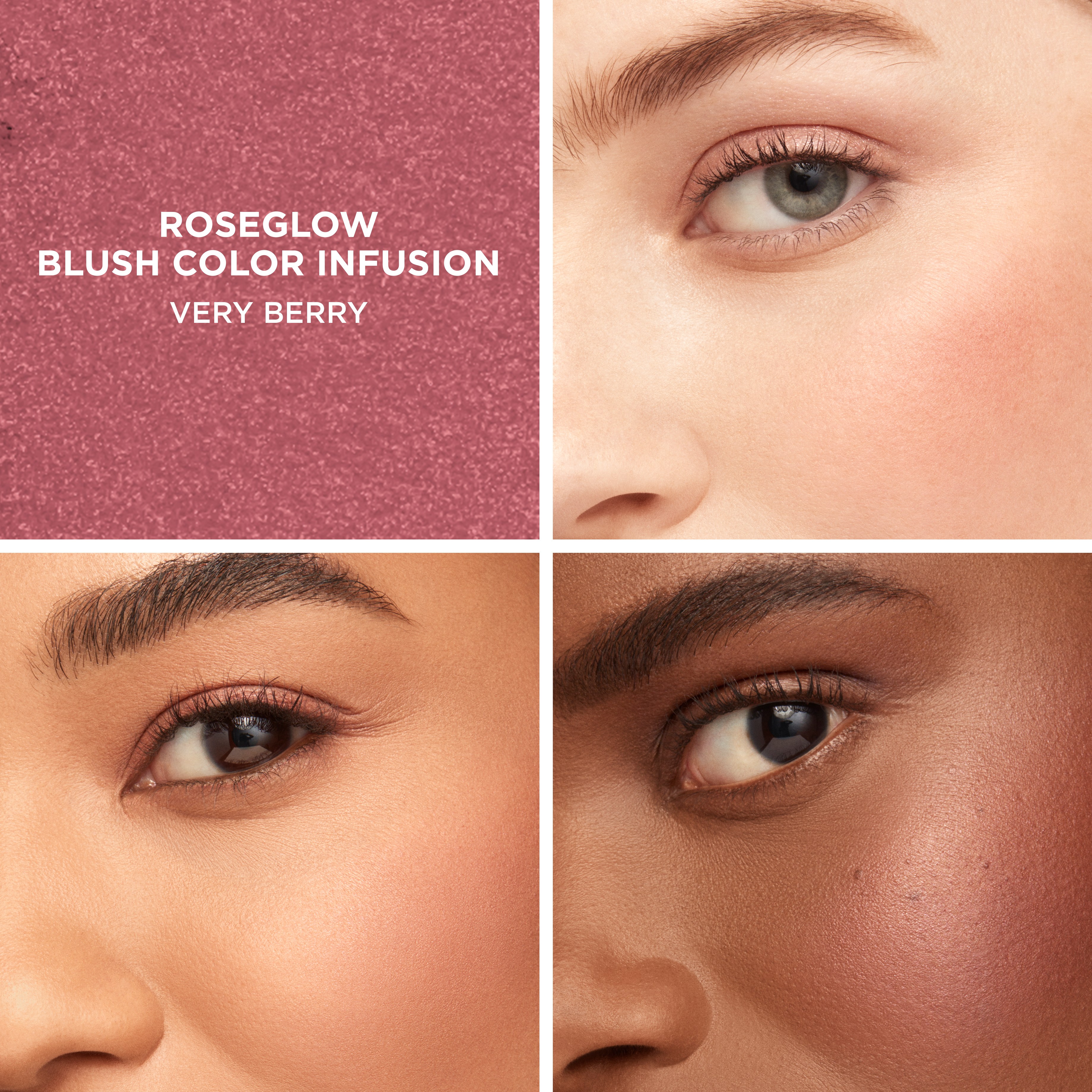 RoseGlow Blush Color Infusion • Very Berry