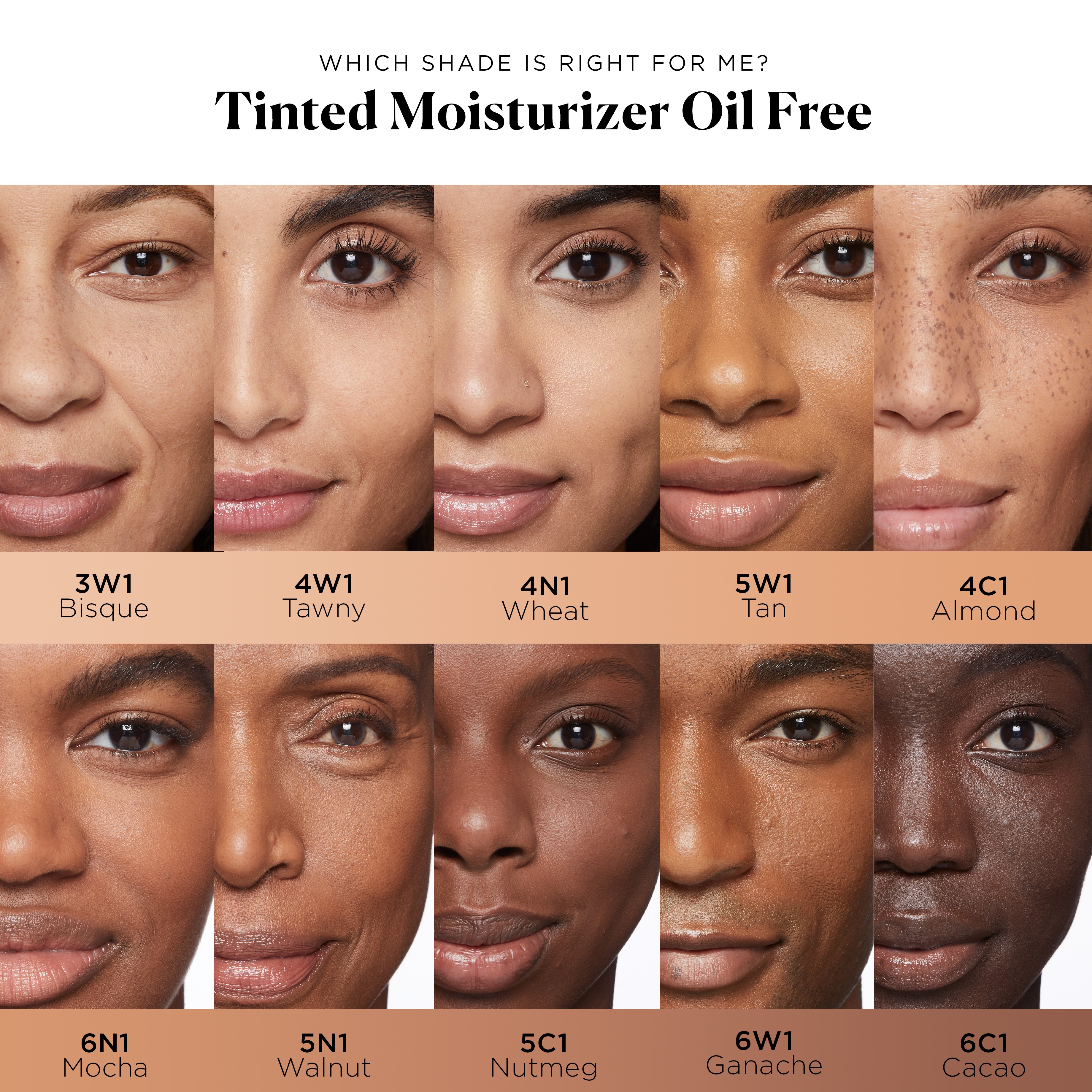 Tinted Moisturizer Oil Free Natural Skin Perfector Mini SPF 20 • Bisque