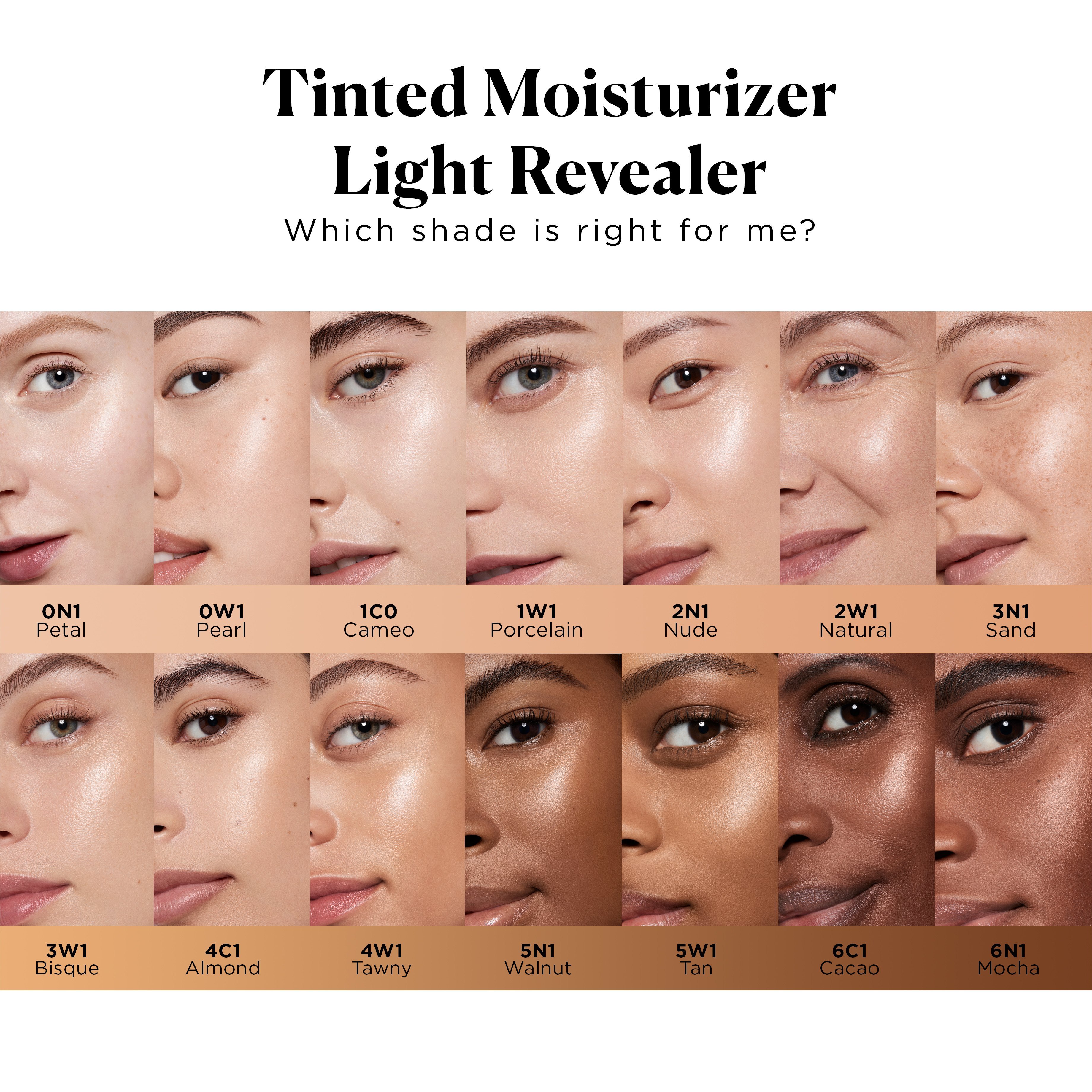 Tinted Moisturizer Light Revealer Natural Skin Illuminator SPF 25 • Walnut