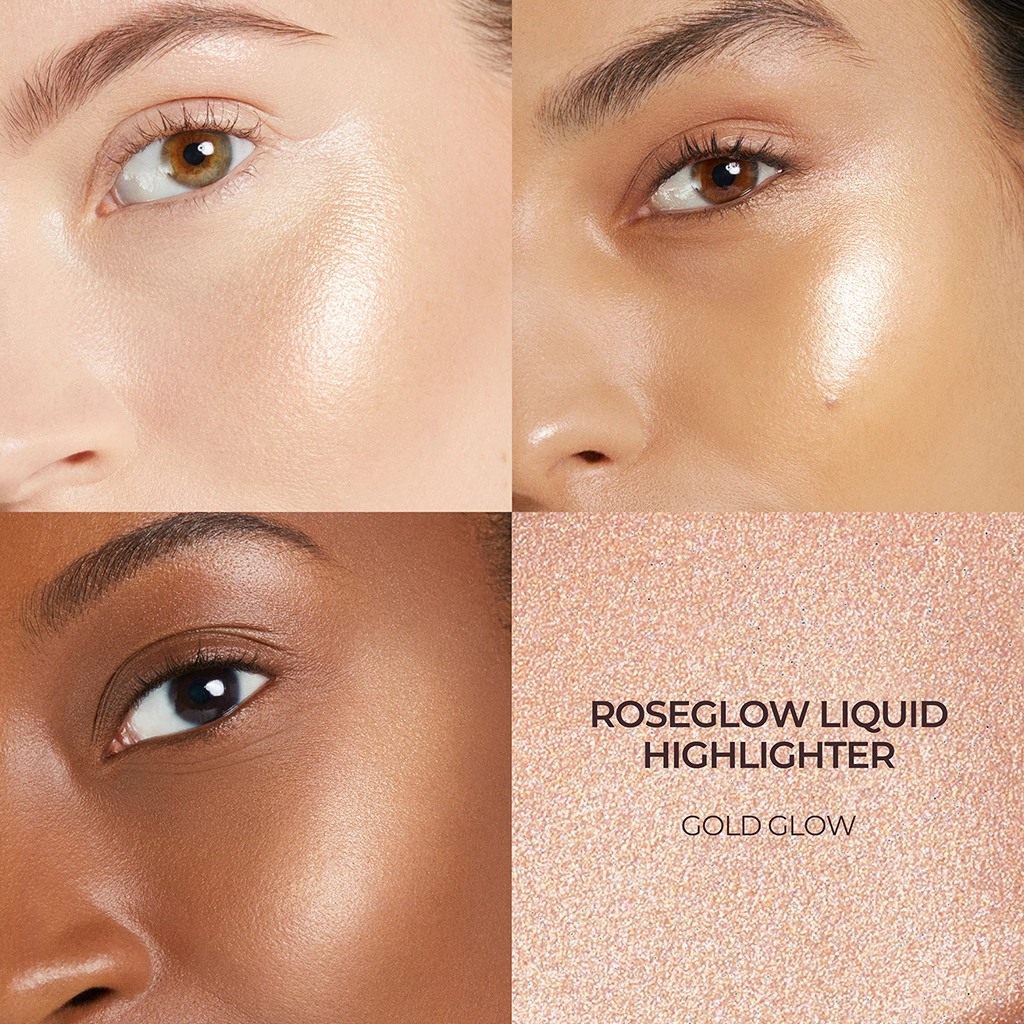 RoseGlow Liquid Highlighter • Gold Glow