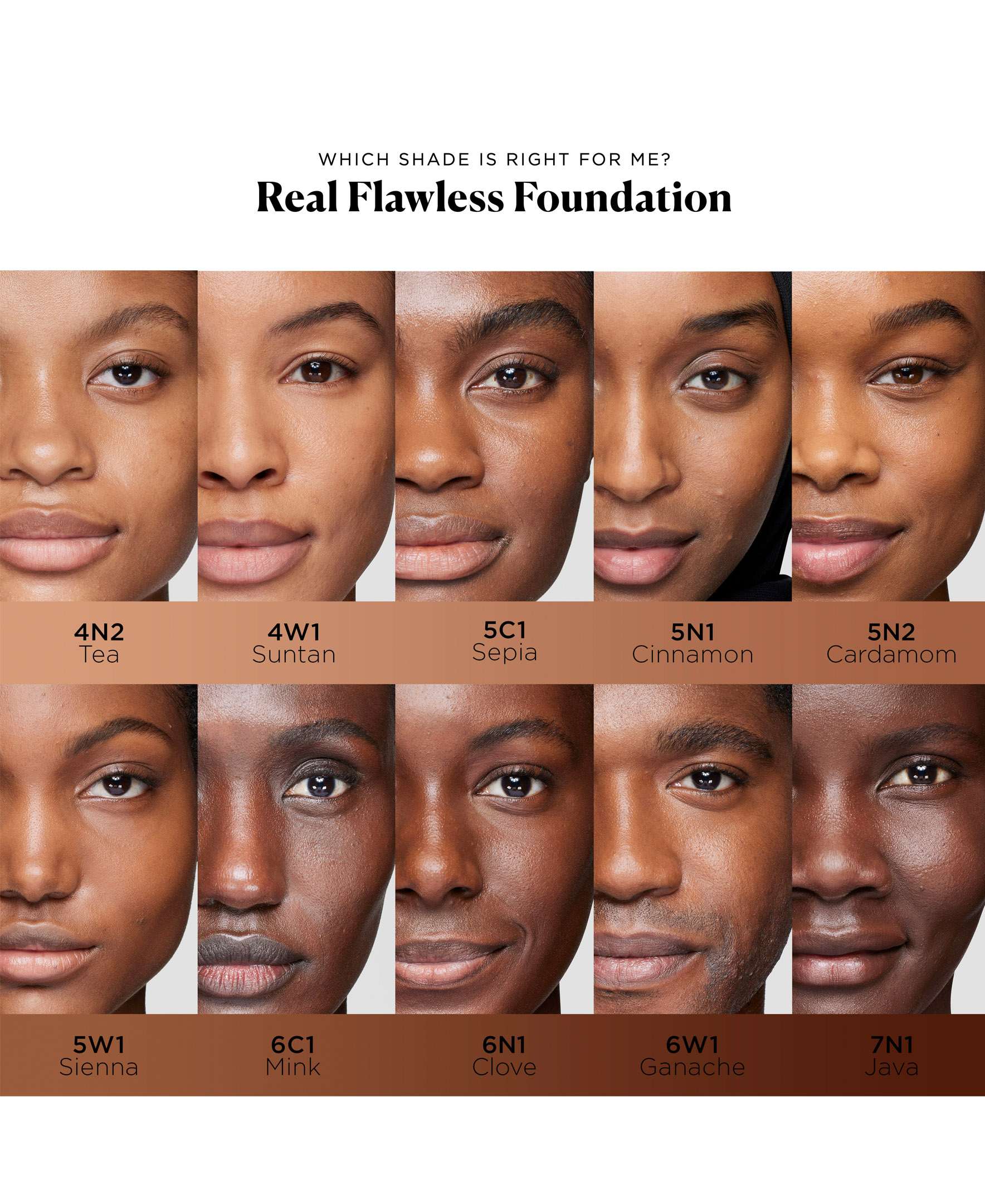 Real Flawless Weightless Perfecting Foundation • Ganache​
