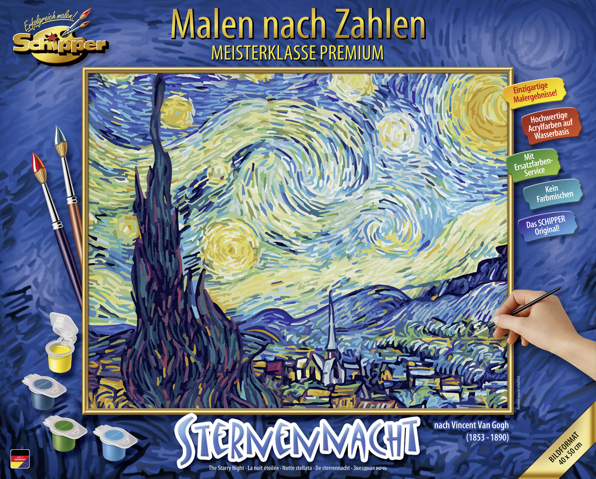 Schipper MNZ The Starry Night Multicolour For Kids Ages 14+