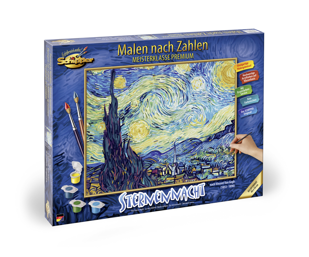 Schipper MNZ The Starry Night Multicolour For Kids Ages 14+