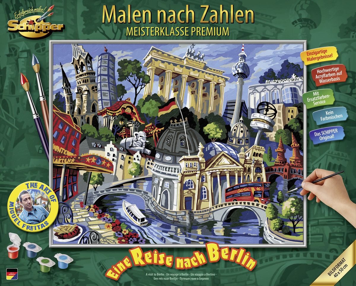Schipper A Visit to Berlin Multicolour For Kids Ages 14+