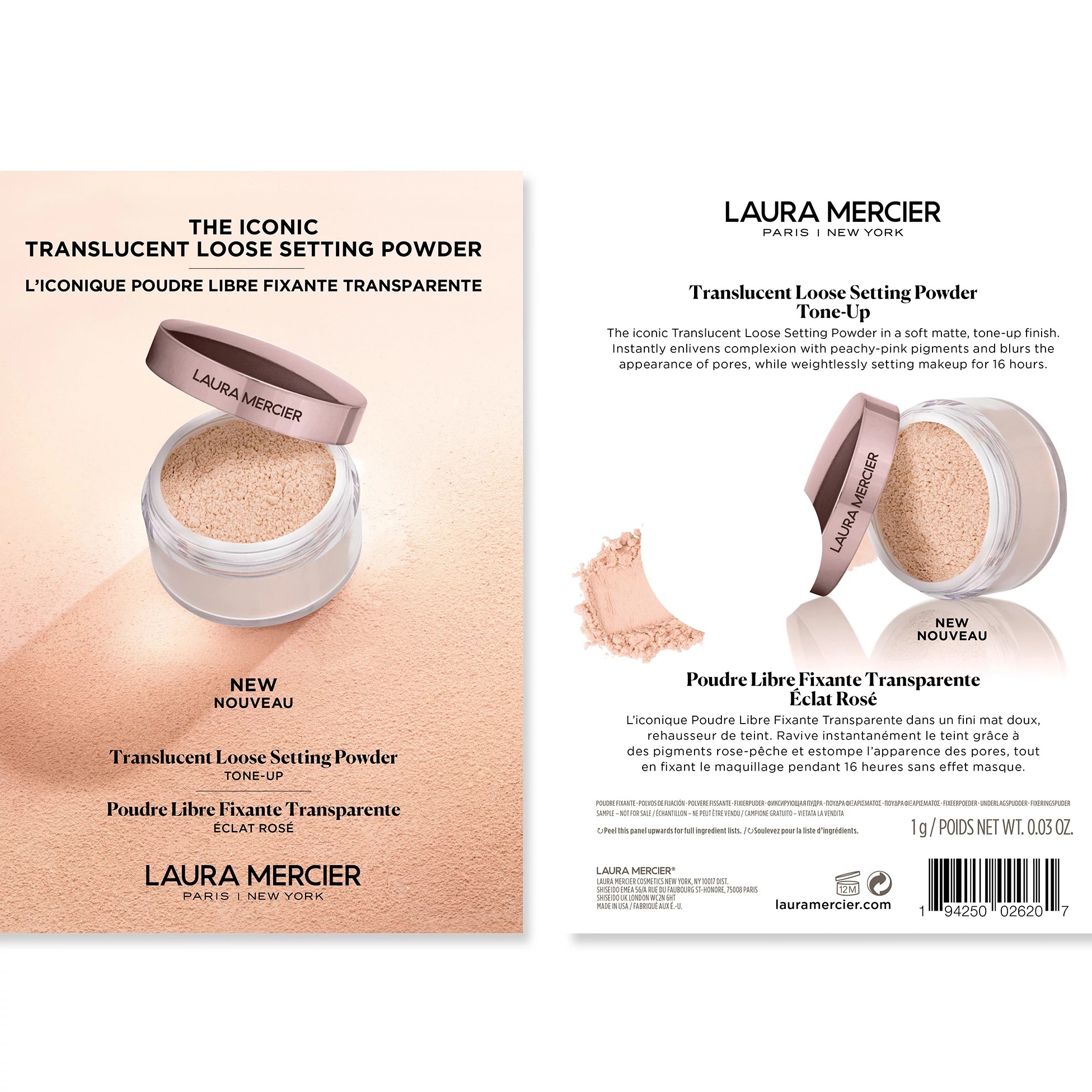 Translucent Loose Setting Powder • Rose (Sample)