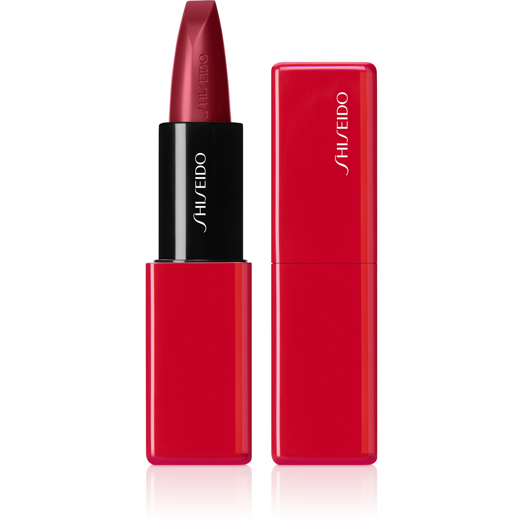 Techno Satin Gel Lipstick 411 Scarlet Cluster • 411 - Scarlet Cluster
