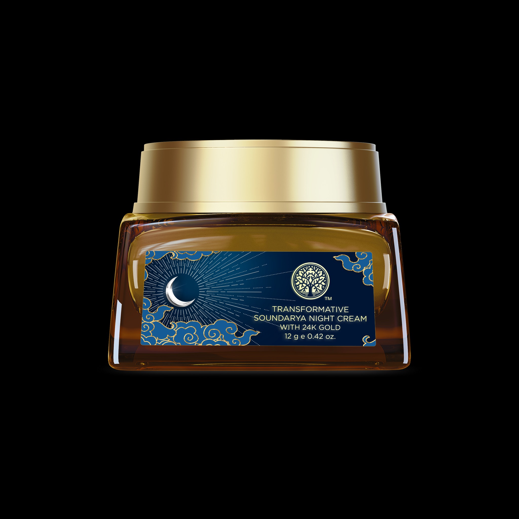 Transformative Soundarya Night Cream Moisturiser With 24K Gold • 12g