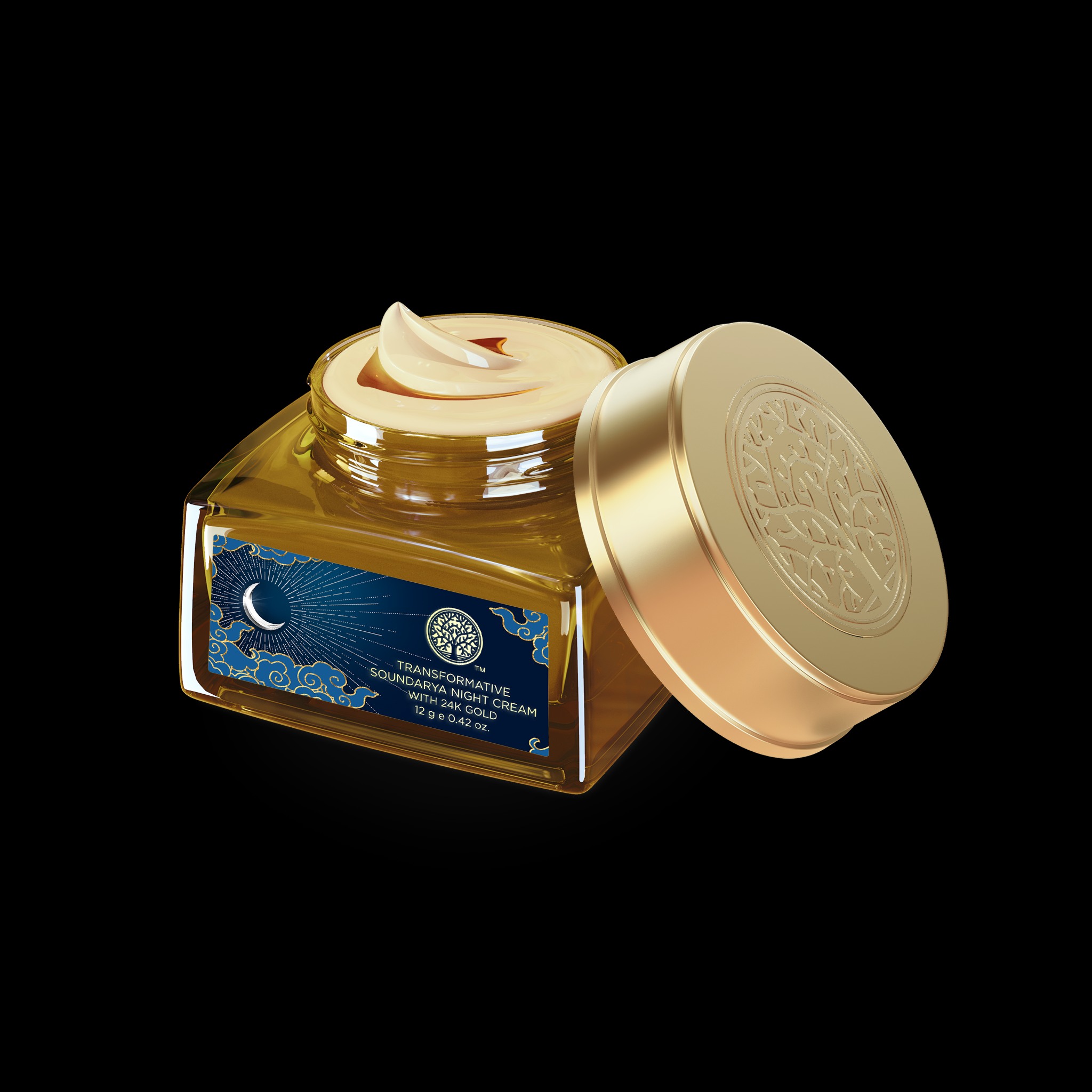 Transformative Soundarya Night Cream Moisturiser With 24K Gold • 12g
