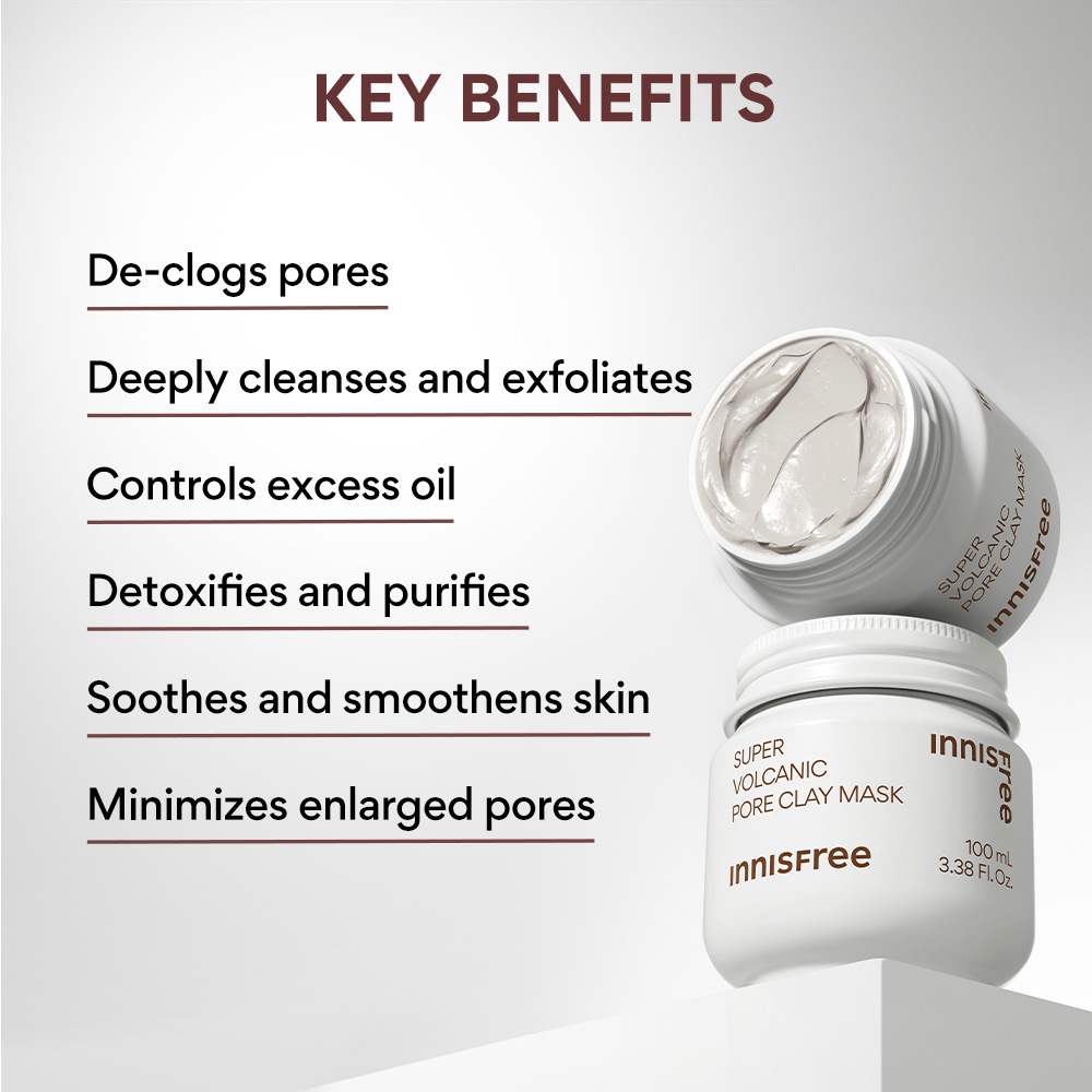Super Volcanic Pore Clay Mask • 100ml