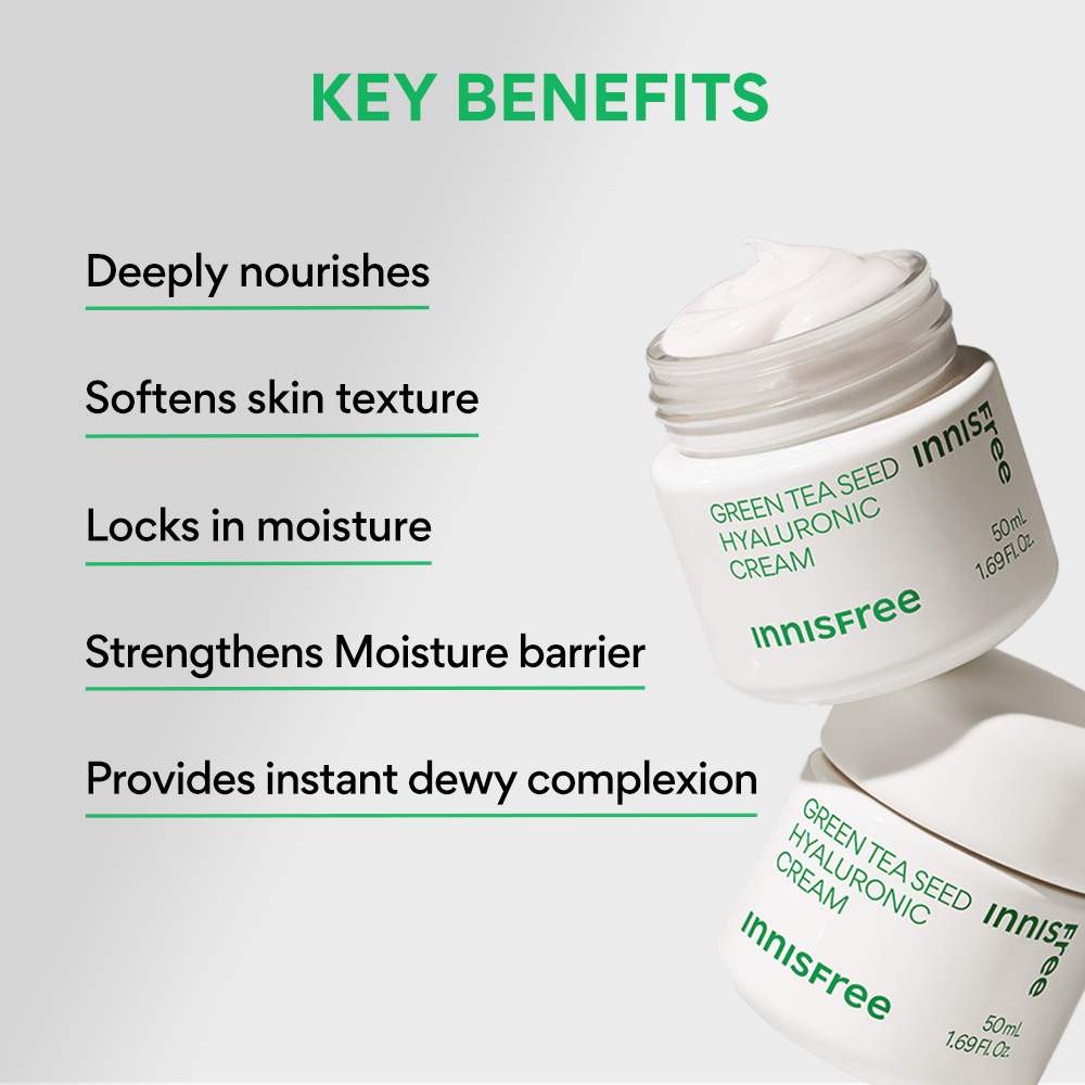 Green Tea Seed Hyaluronic Cream • 50ml