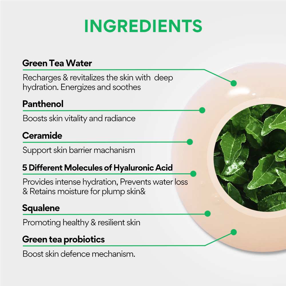 Green Tea Seed Hyaluronic Cream • 50ml