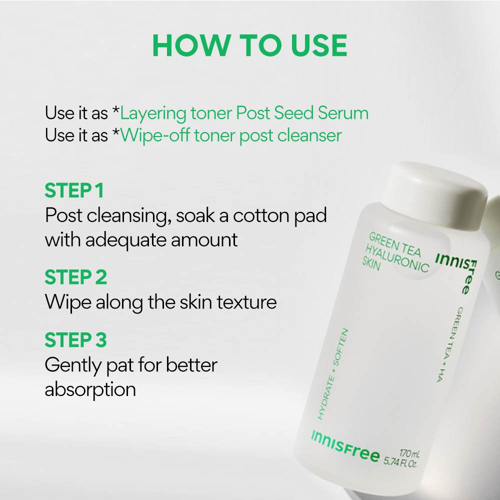 Green Tea Hyaluronic Skin • 170ml