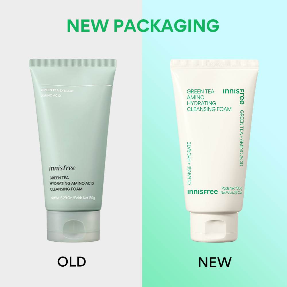 Green Tea Amino Cleansing Foam • 150g