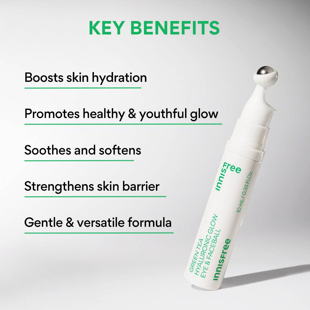 Green Tea Hyaluronic Glow Eye & Face • 10ml