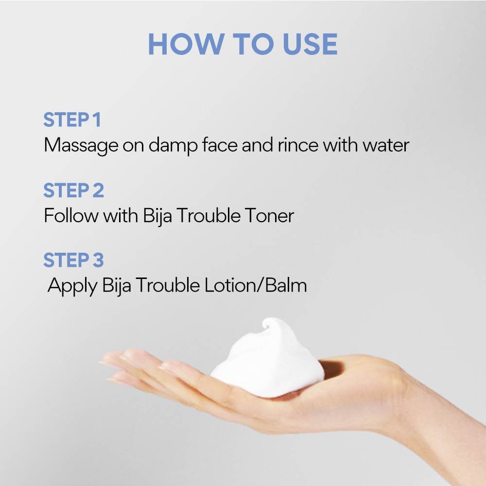 Bija Trouble Cleansing Foam • 150g