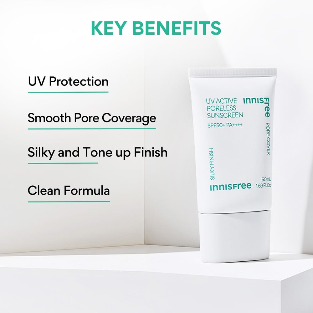 Uv Active Poreless Sunscreen • 50ml