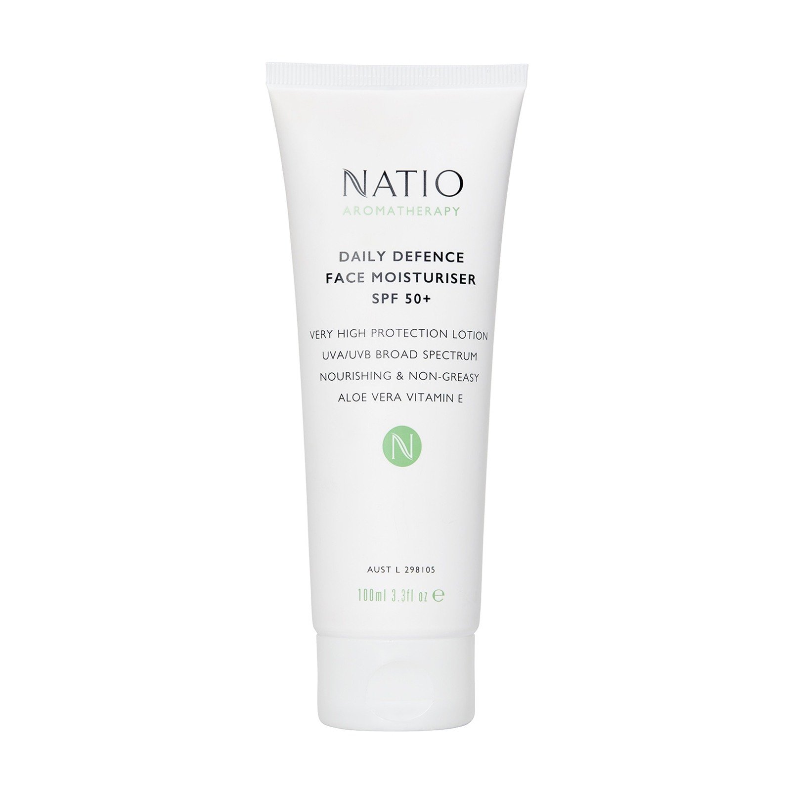 Aromatherapy Daily Defence Face Moisturiser SPF 50+ • 100ML