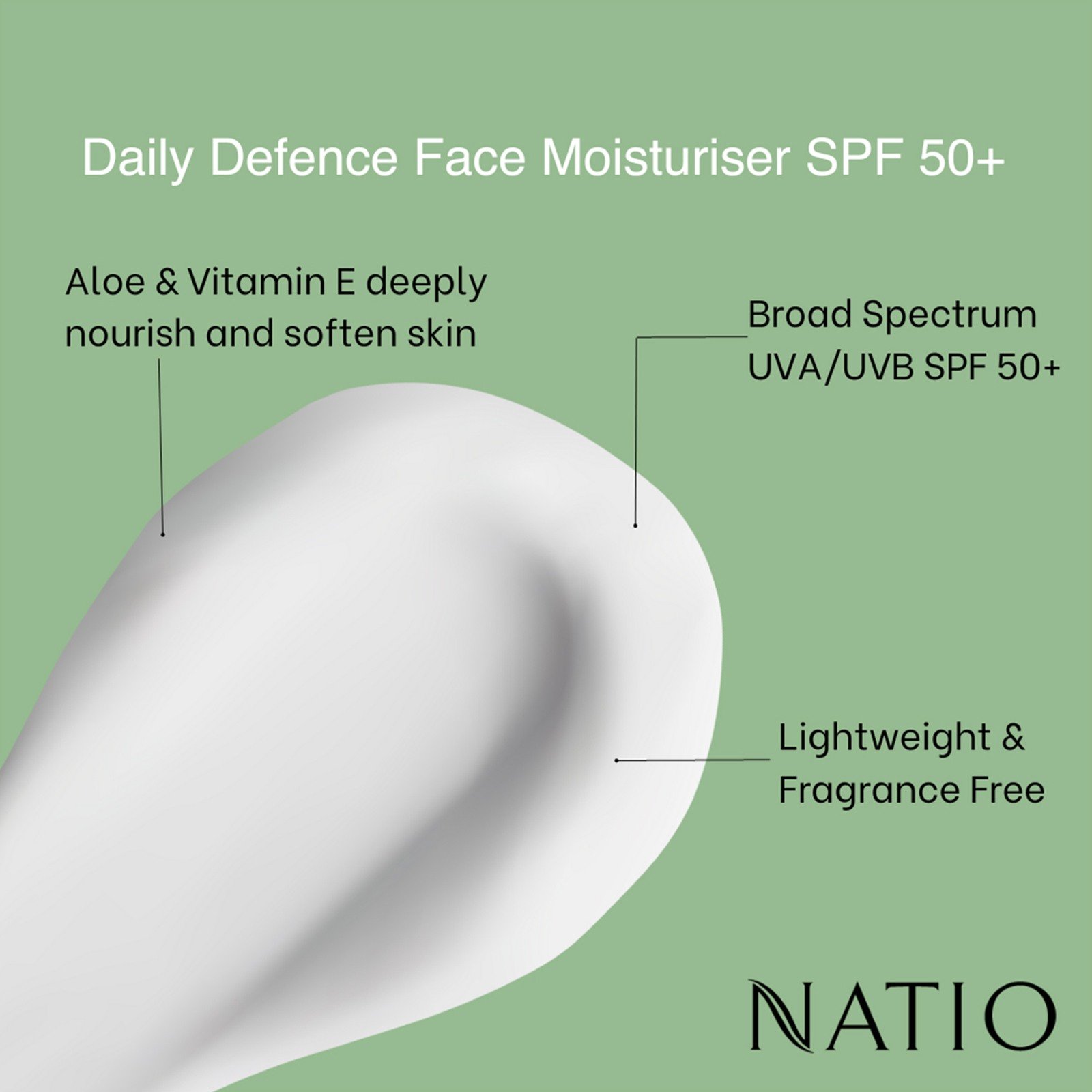 Aromatherapy Daily Defence Face Moisturiser SPF 50+ • 100ML