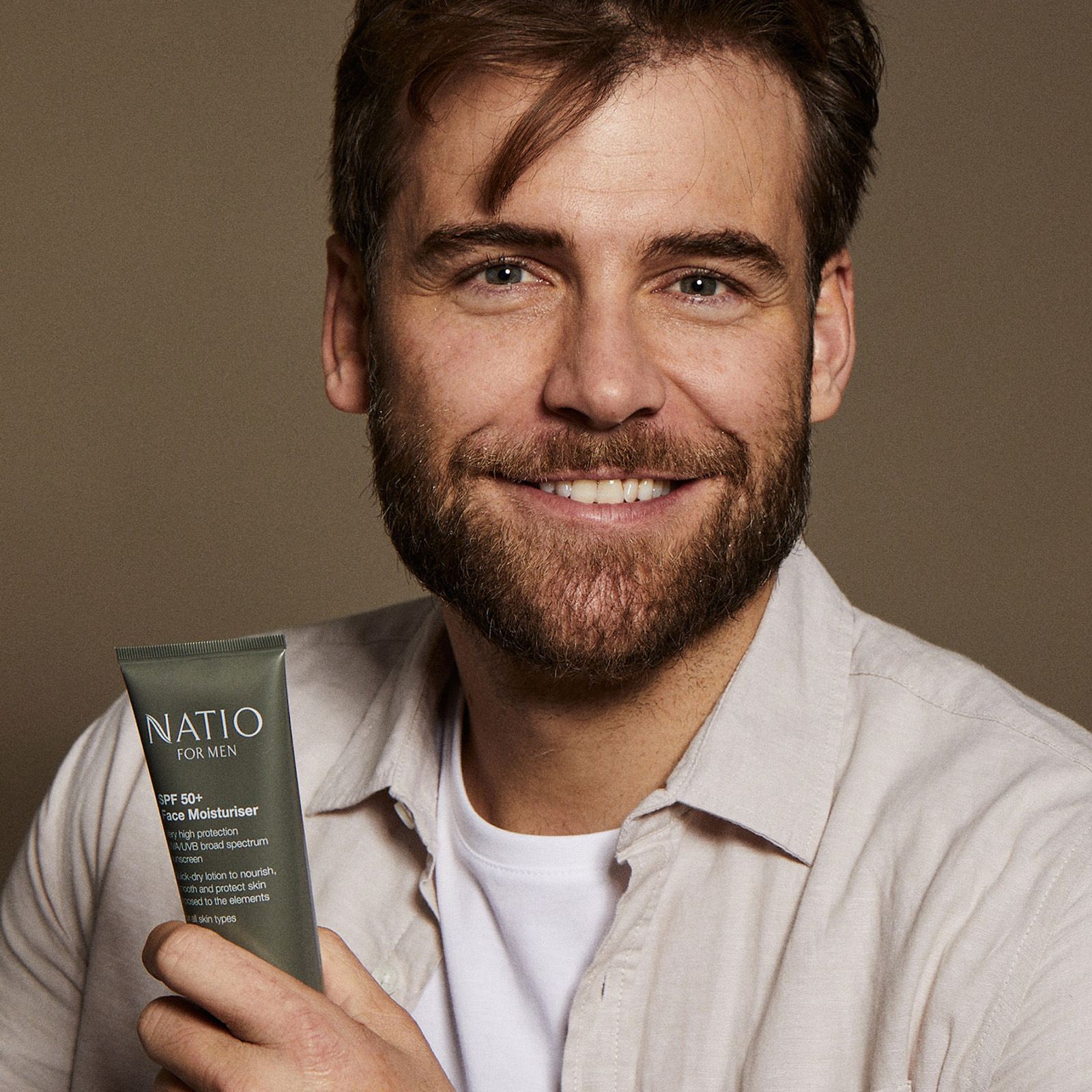 Men SPF 50+ Face Moisturiser • 100gm