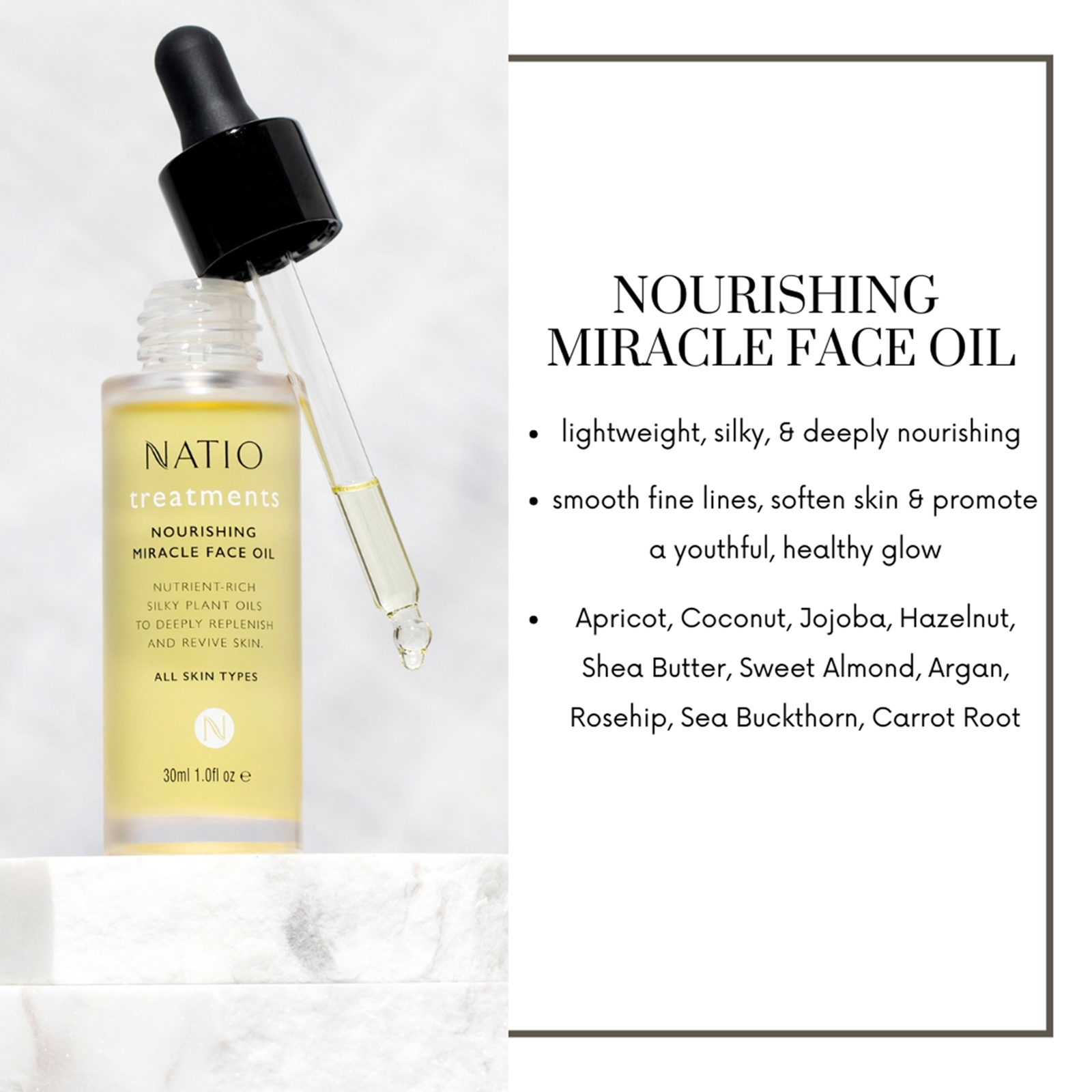 Treatments Nourishing Miracle Face Oil • 30ML