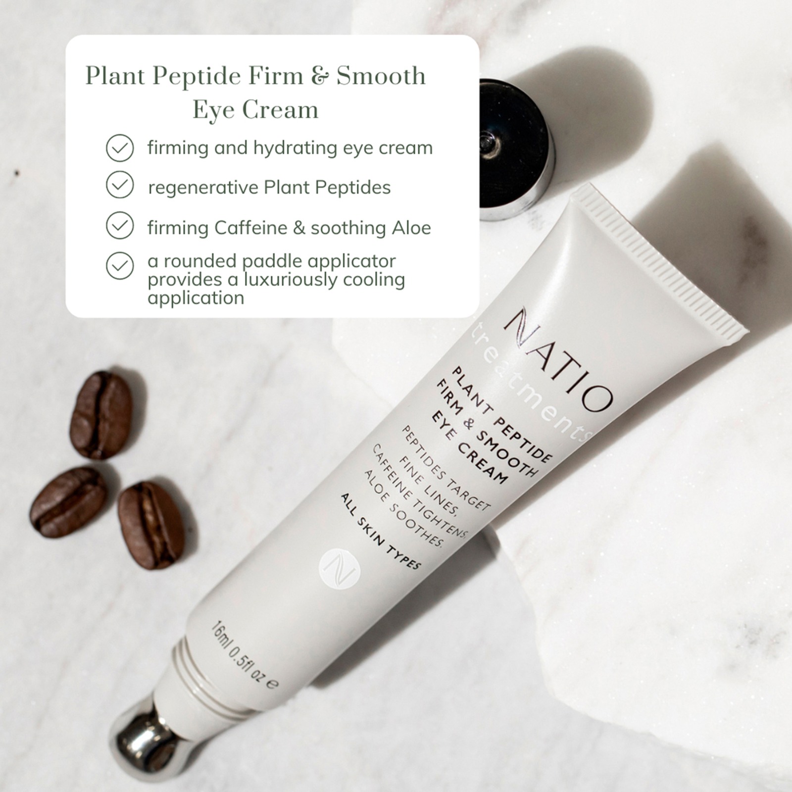 Treatments Plant Peptide Firm & Smooth Eye Cream • 16ML