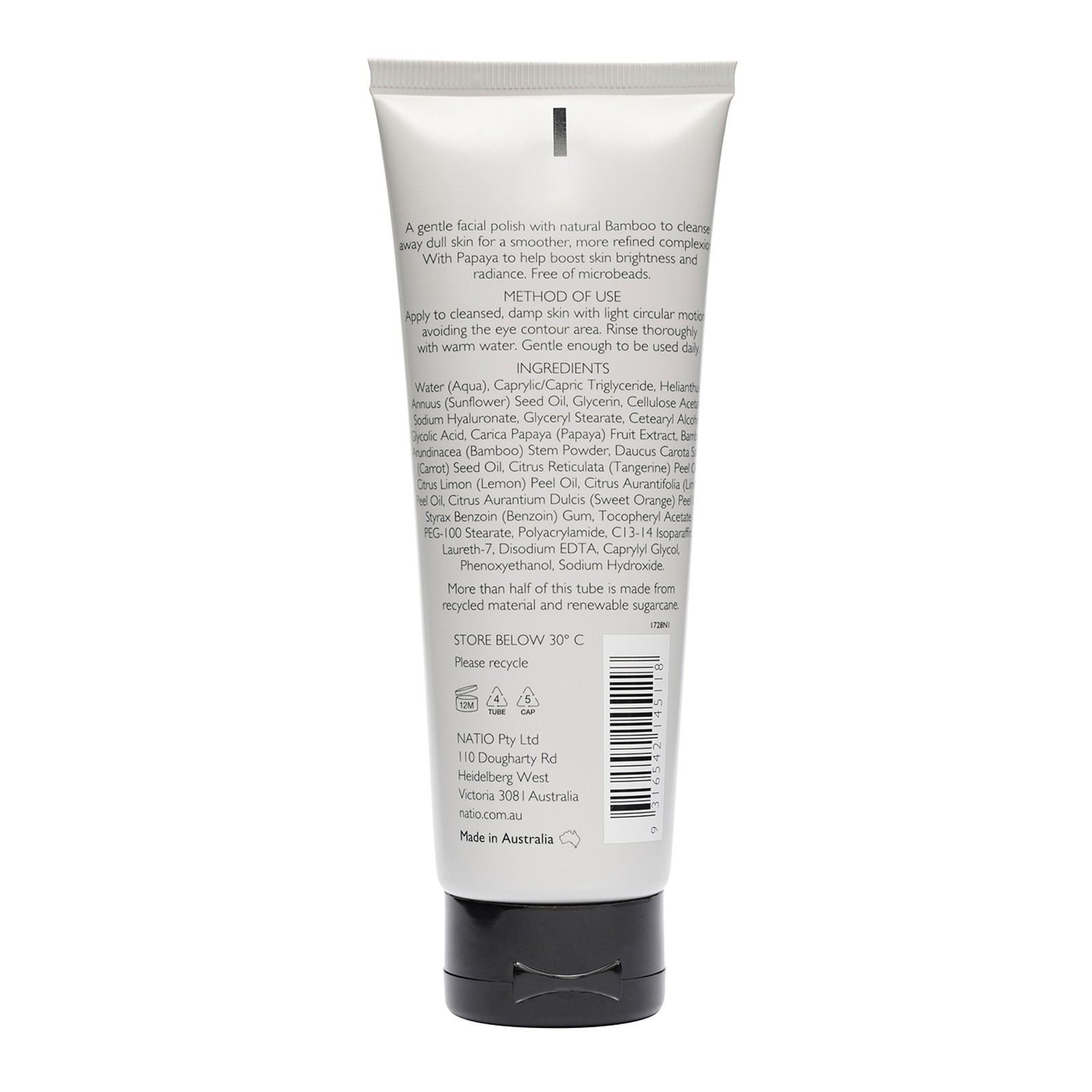 Treatments Bamboo & Papaya Rejuvenating Micro-Exfoliant • 75gm