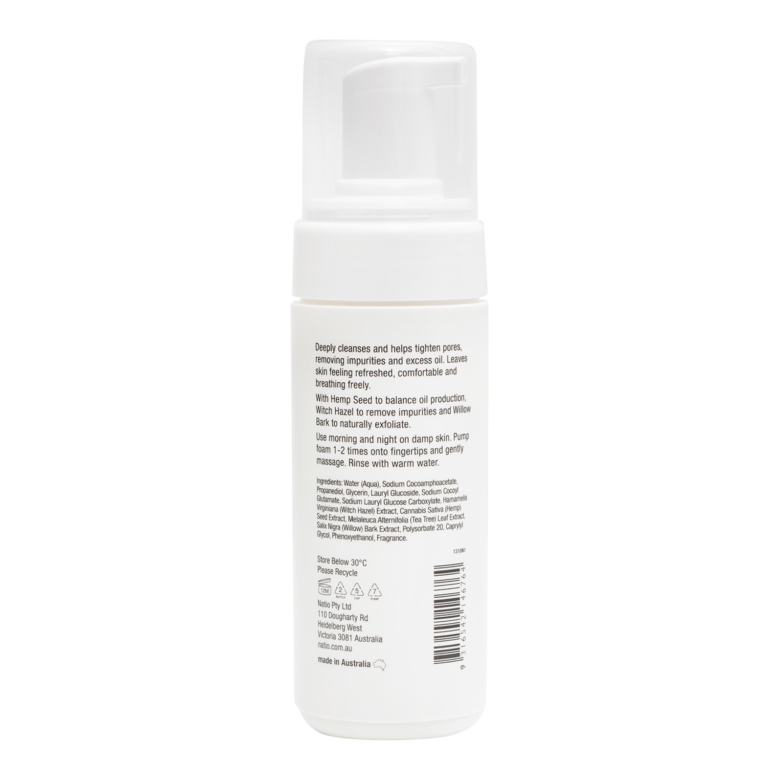 Clear Oil Control Foam Cleanser • 150ML