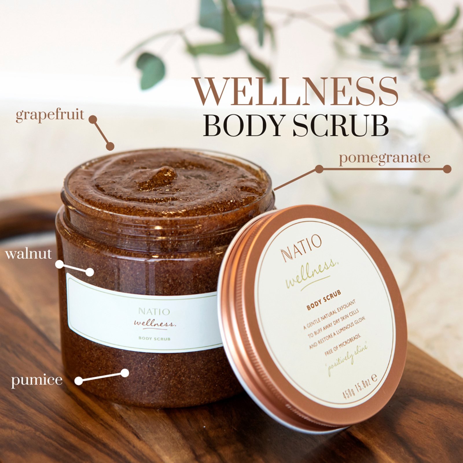 Wellness Body Scrub • 450gm