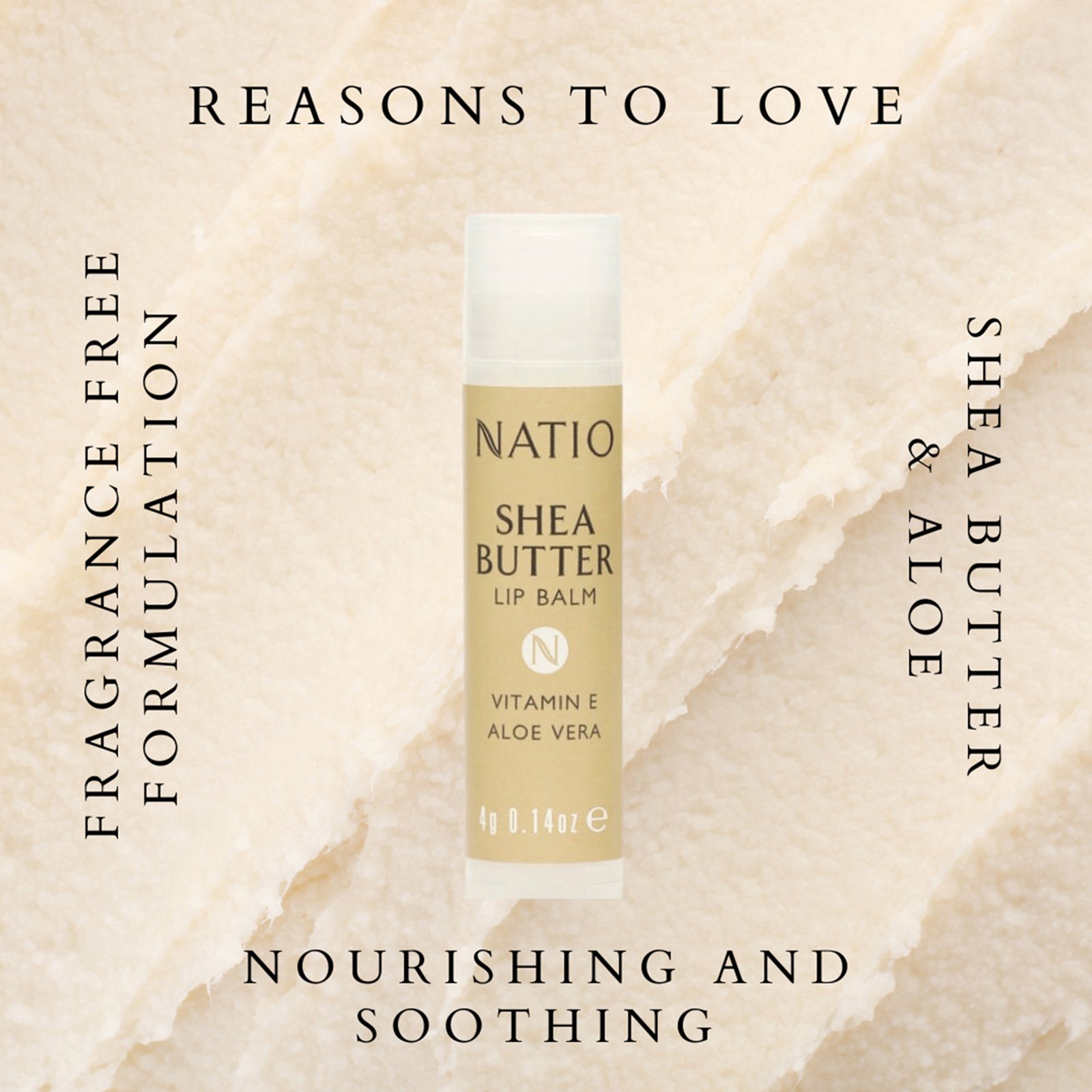 Shea Butter Lip Balm • 4gm