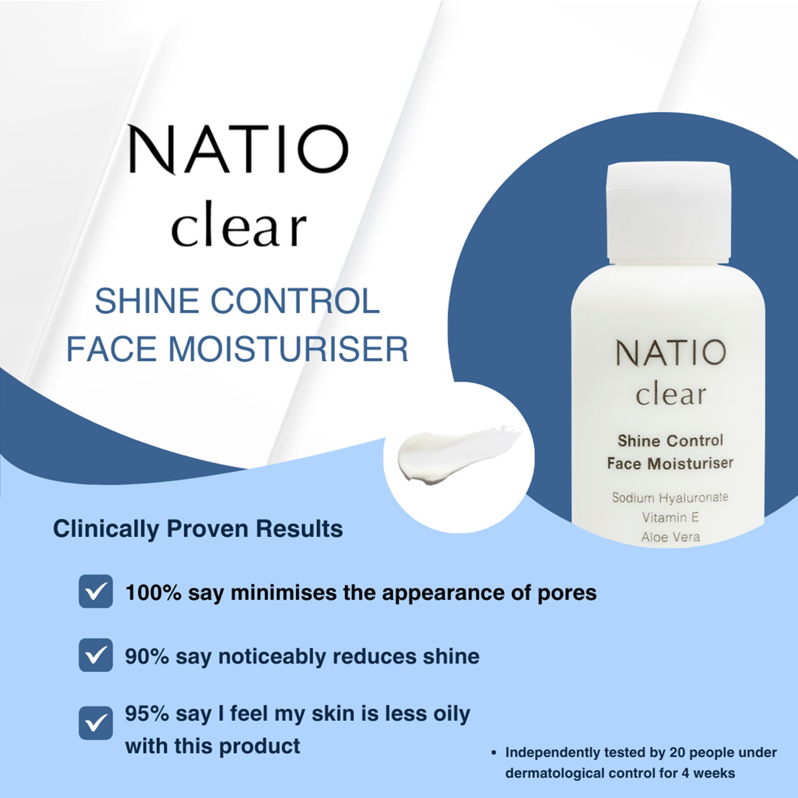 Clear Shine Control Face Moisturiser • 125ML