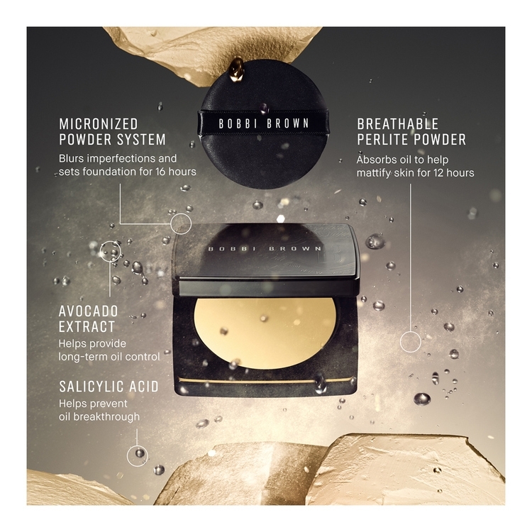 Sheer Finish Pressed Powder (Re-form) • Soft Honey​ - Deep Beige