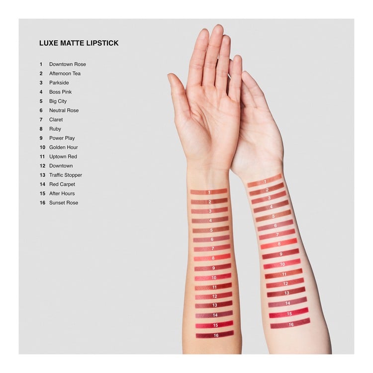 Luxe Matte Lipstick • Parkside - Medium Neutral Nude