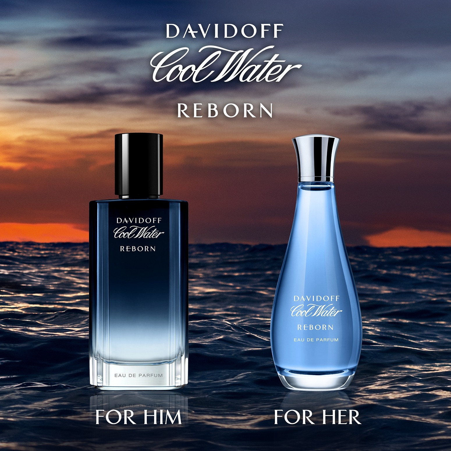 Cool Water Reborn Eau De Parfum For Men • 50ml