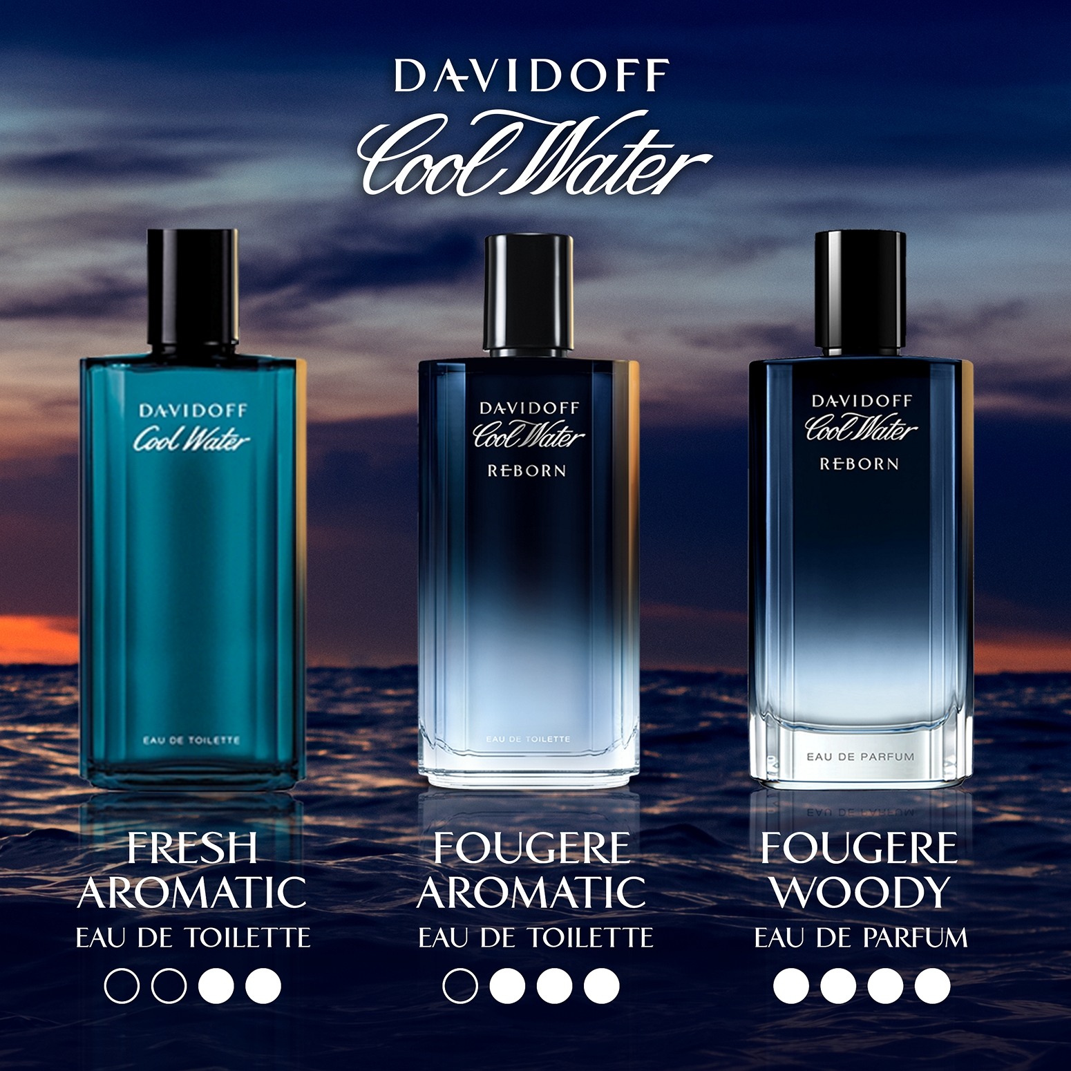 Cool Water Reborn Eau De Parfum For Men • 100ml
