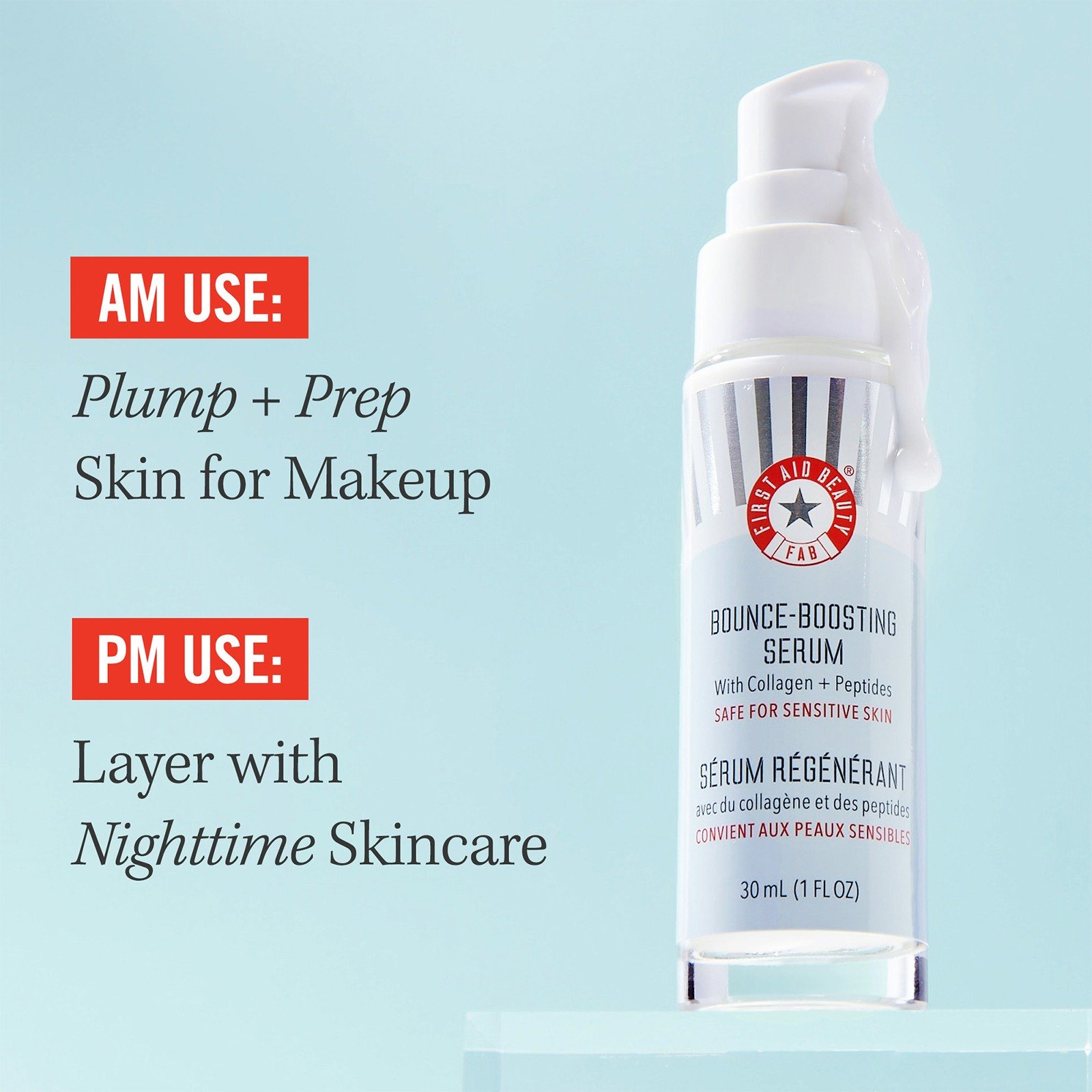 Bounce - Boosting Serum with Collagen Serum + Peptide • 30ml