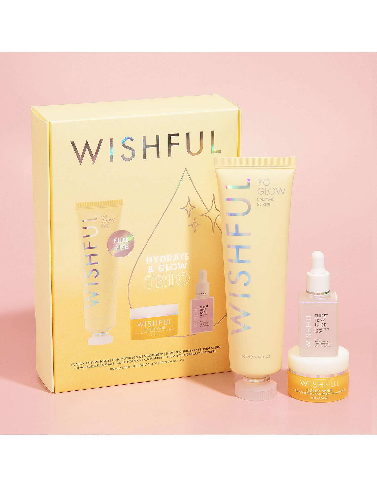 Hydrate And Glow Trio • 40ML