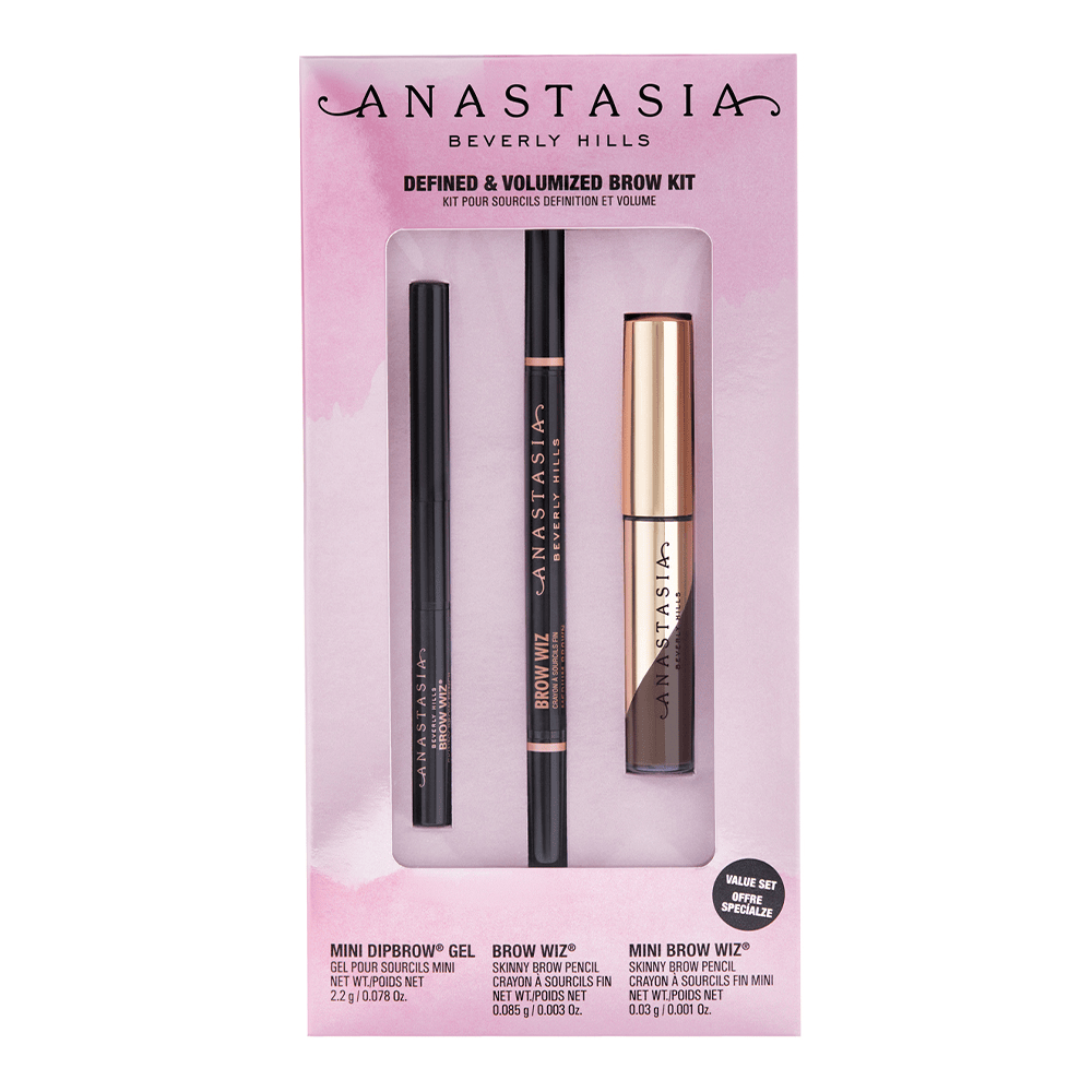 Defined Volumized Brow Kit Medium Brown Anastasia Beverly Hills